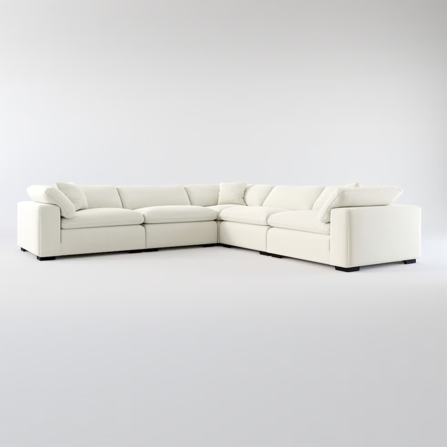 Plush 5-Piece Sectional - image-4