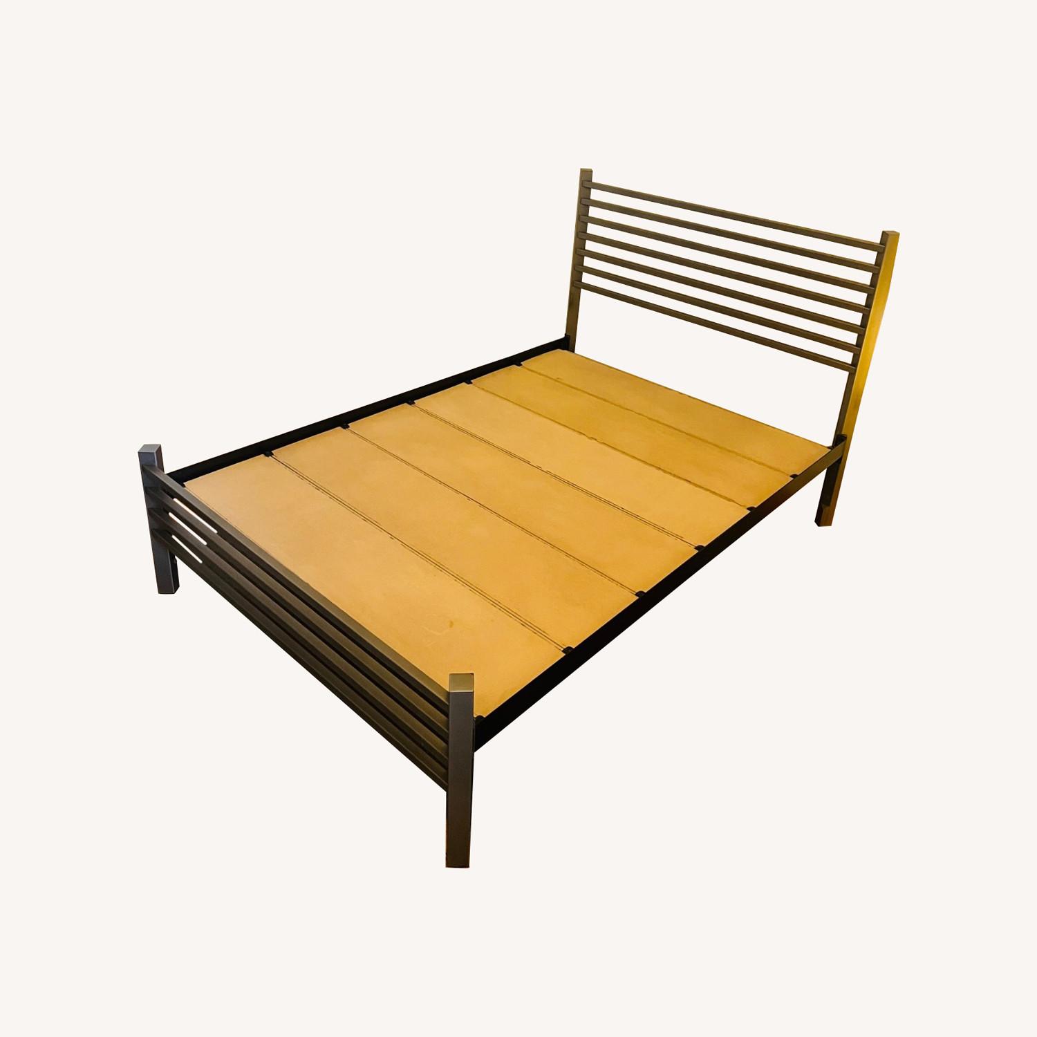 Steel Bed Frame - Full Size - image-0