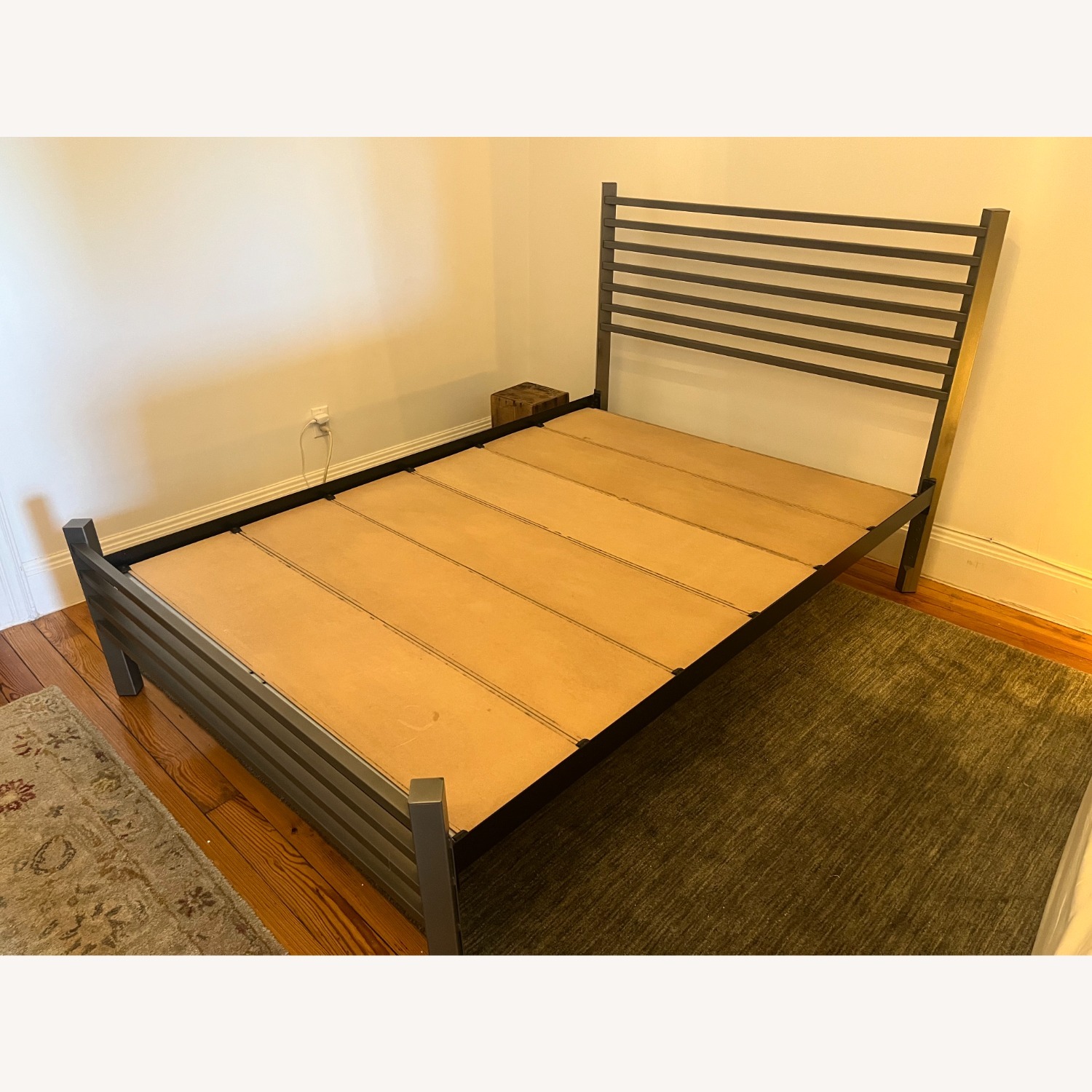 Steel Bed Frame - Full Size - image-1