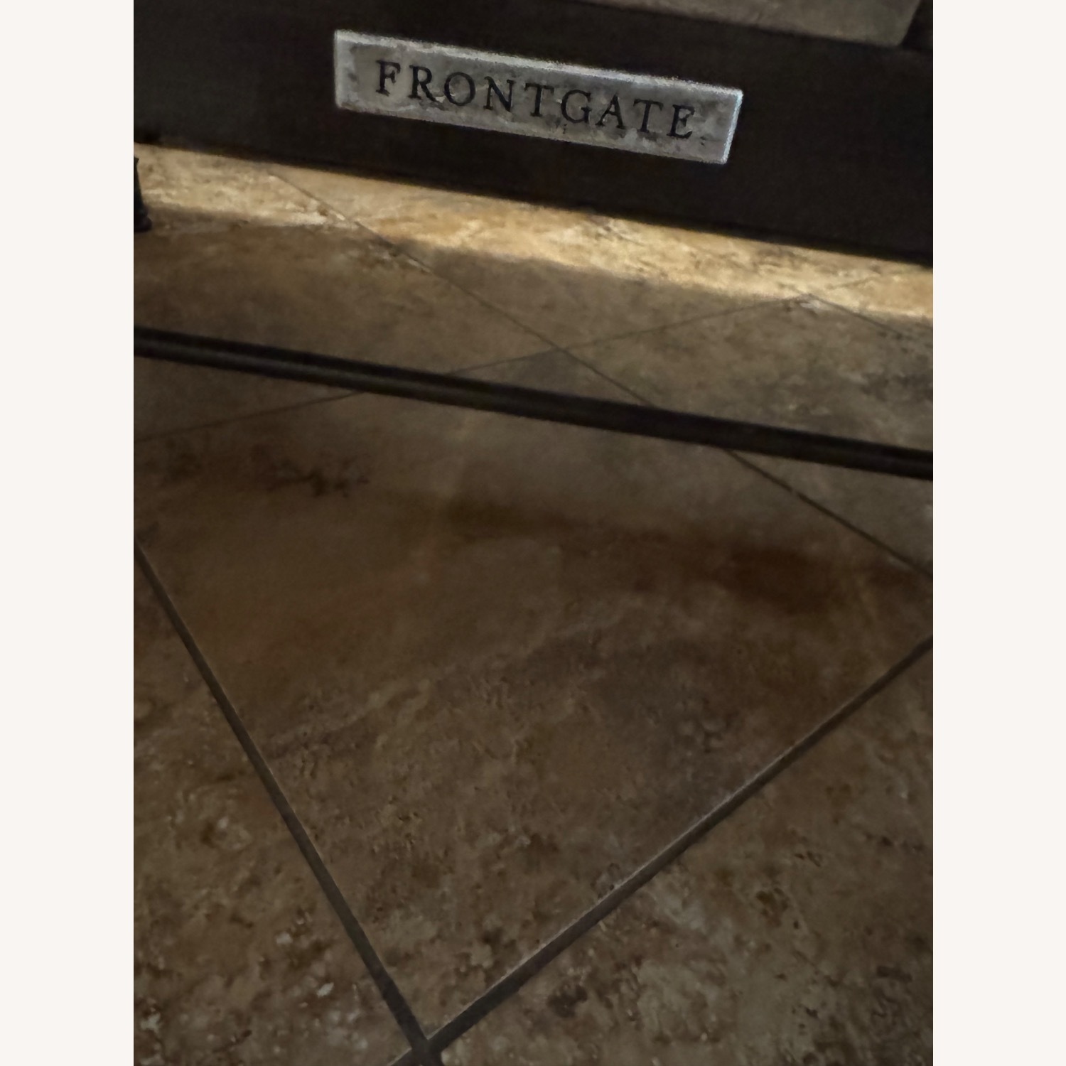 Frontgate Light Brown Play Table - image-2