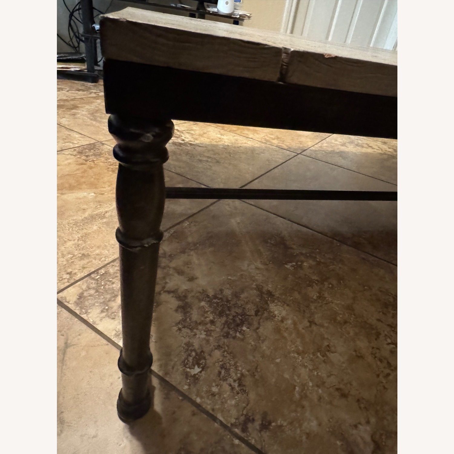 Frontgate Light Brown Play Table - image-5