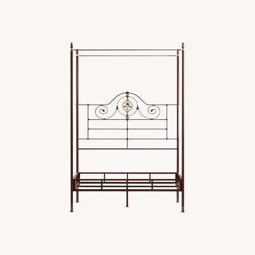 Used  Charles P. Rogers Queen Canopy Bed for sale on AptDeco