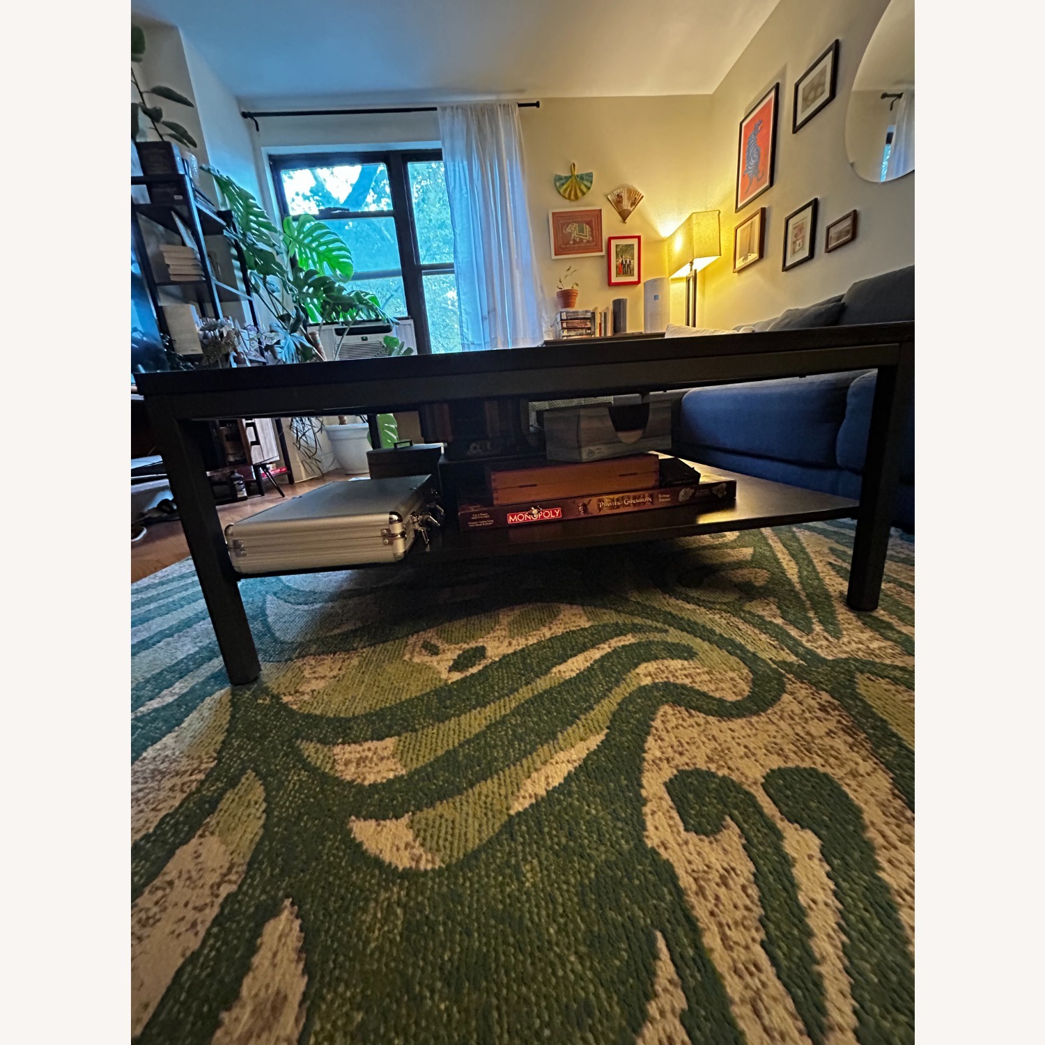 Jesper Office Square Coffee Table with Shelf - image-2