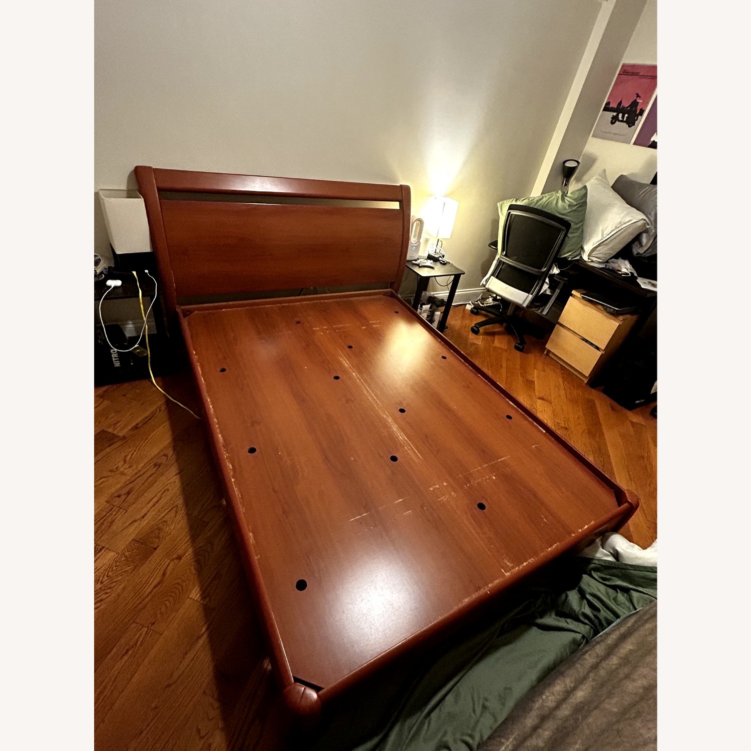 Antique Artisanal Twin-Sized Mattress Frame - image-1