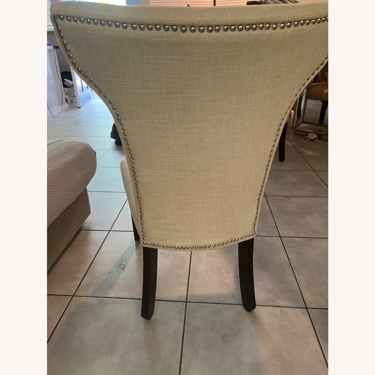 Macy's Sophia Glass Table with 6 Chairs - image-8