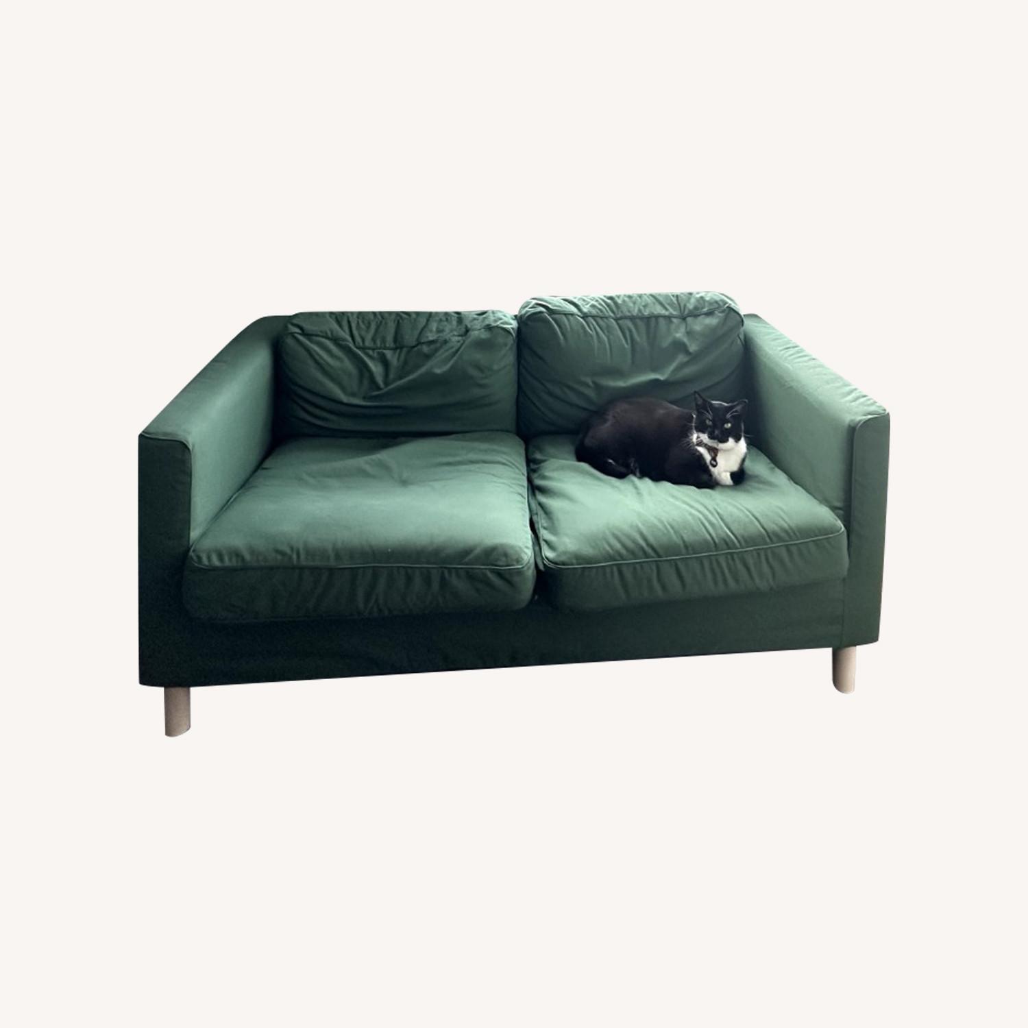 IKEA PÄRUP Loveseat Green - AptDeco