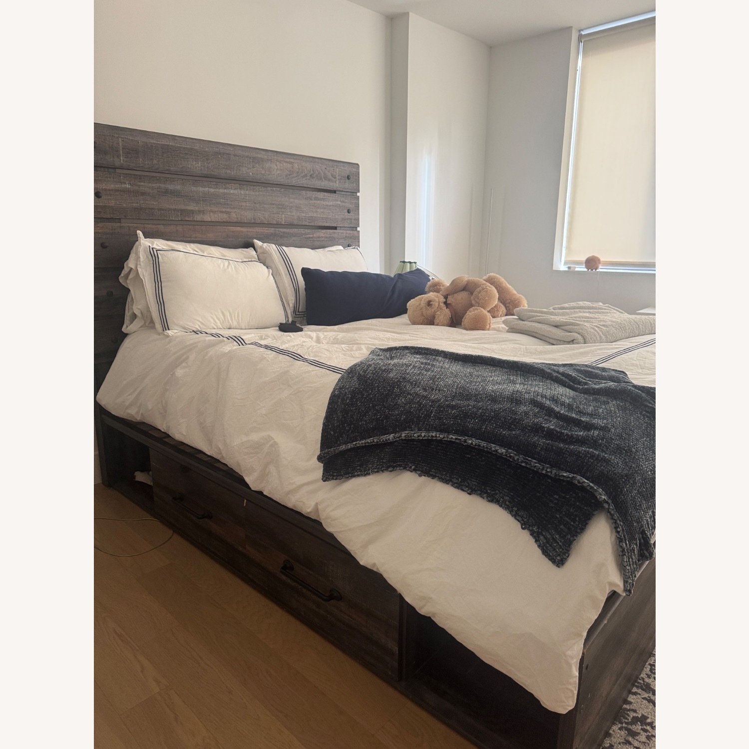 Drystan Queen Bed Frame With Storage - image-1