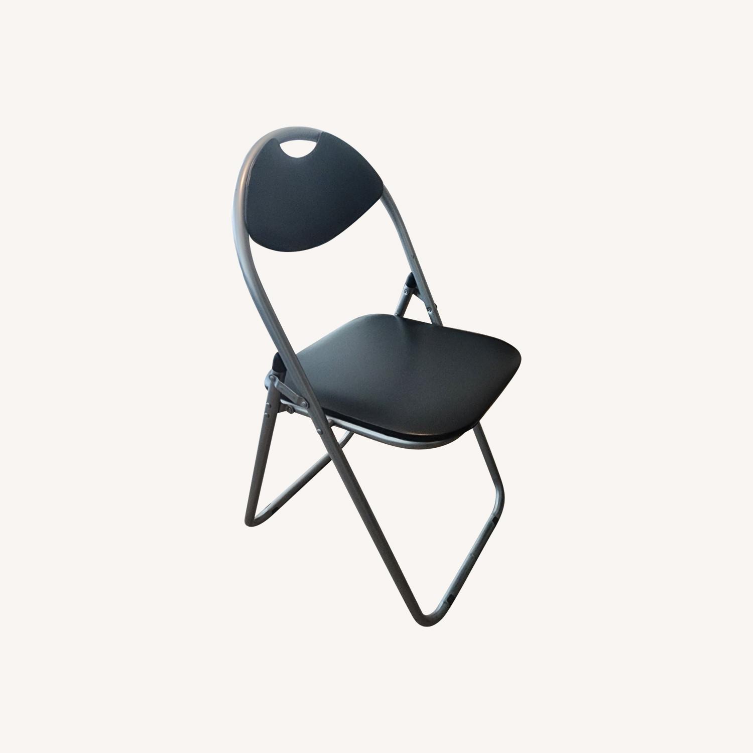 Foldable Chair with Cushion - image-0