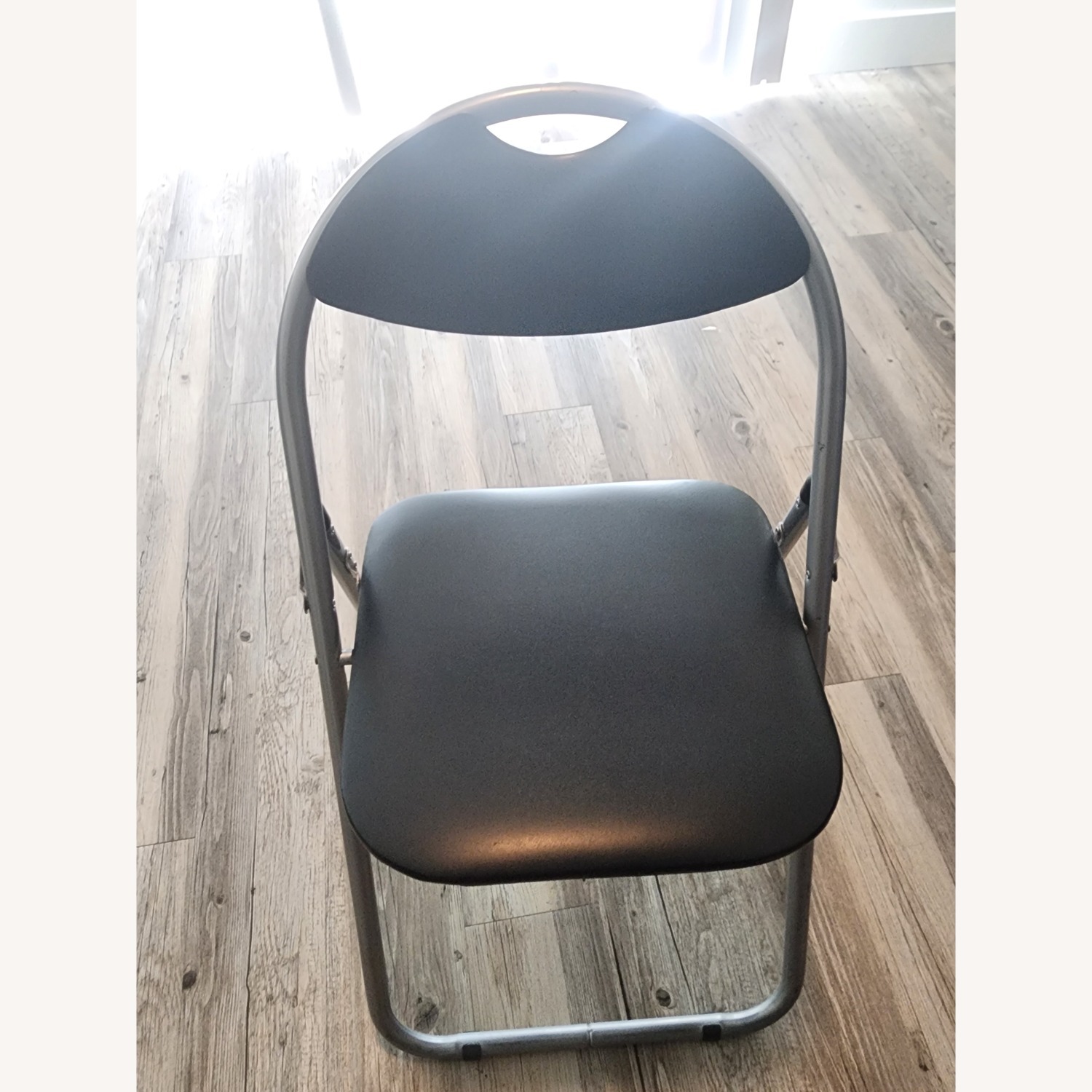 Foldable Chair with Cushion - image-1