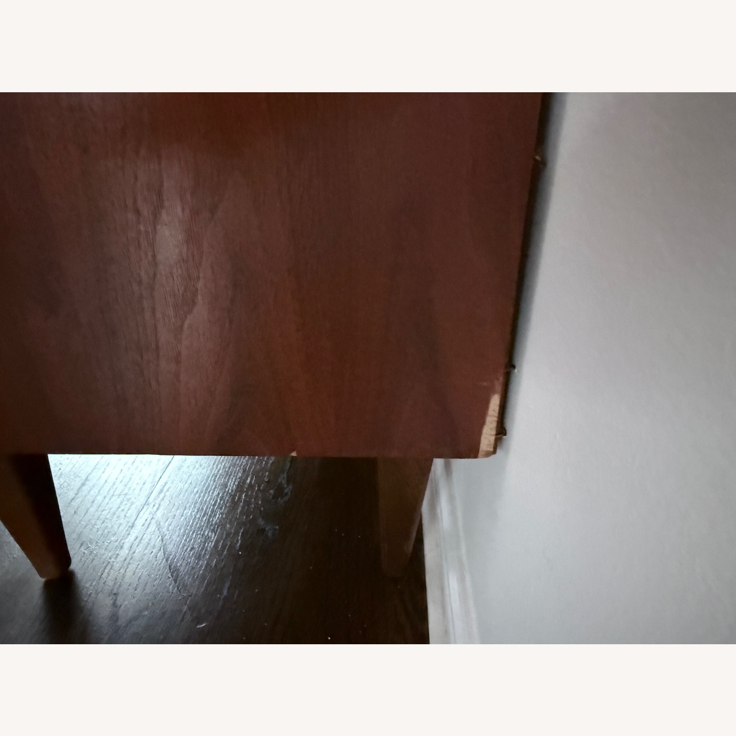 Mid-Century Walnut Veneer Hutch - image-5