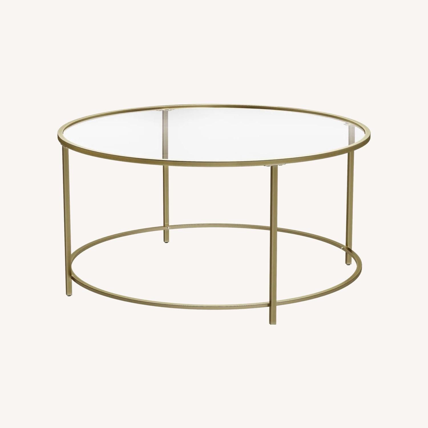 Wayfair Zipcode Design Glass Table - image-0