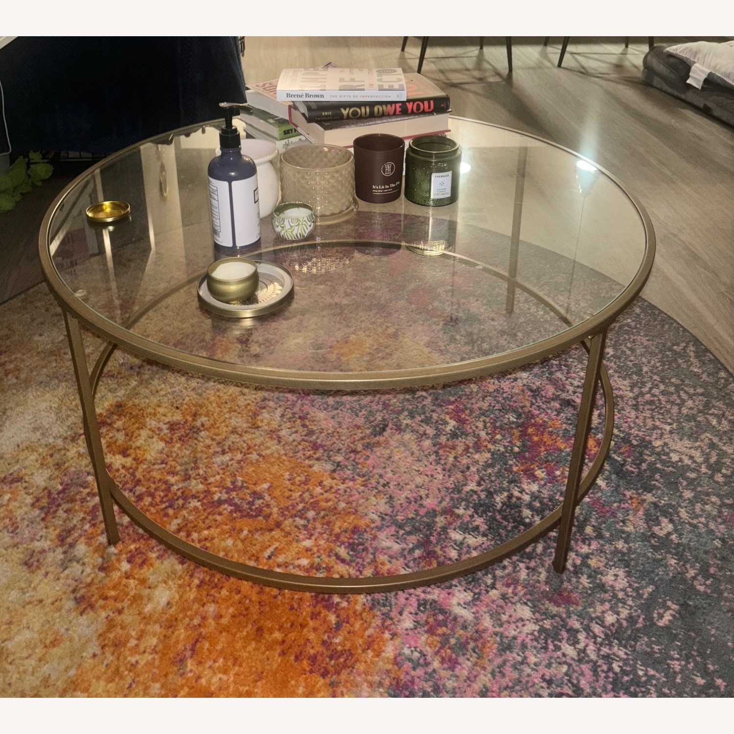 Wayfair Zipcode Design Glass Table - image-3