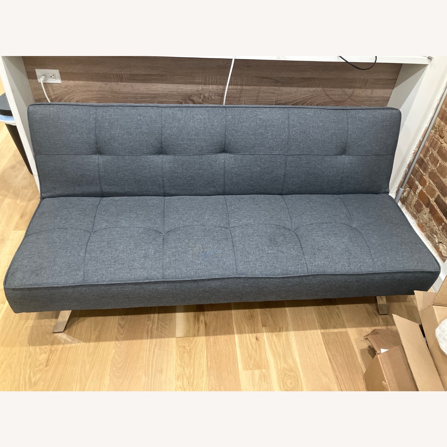 Grey Futon - image-2