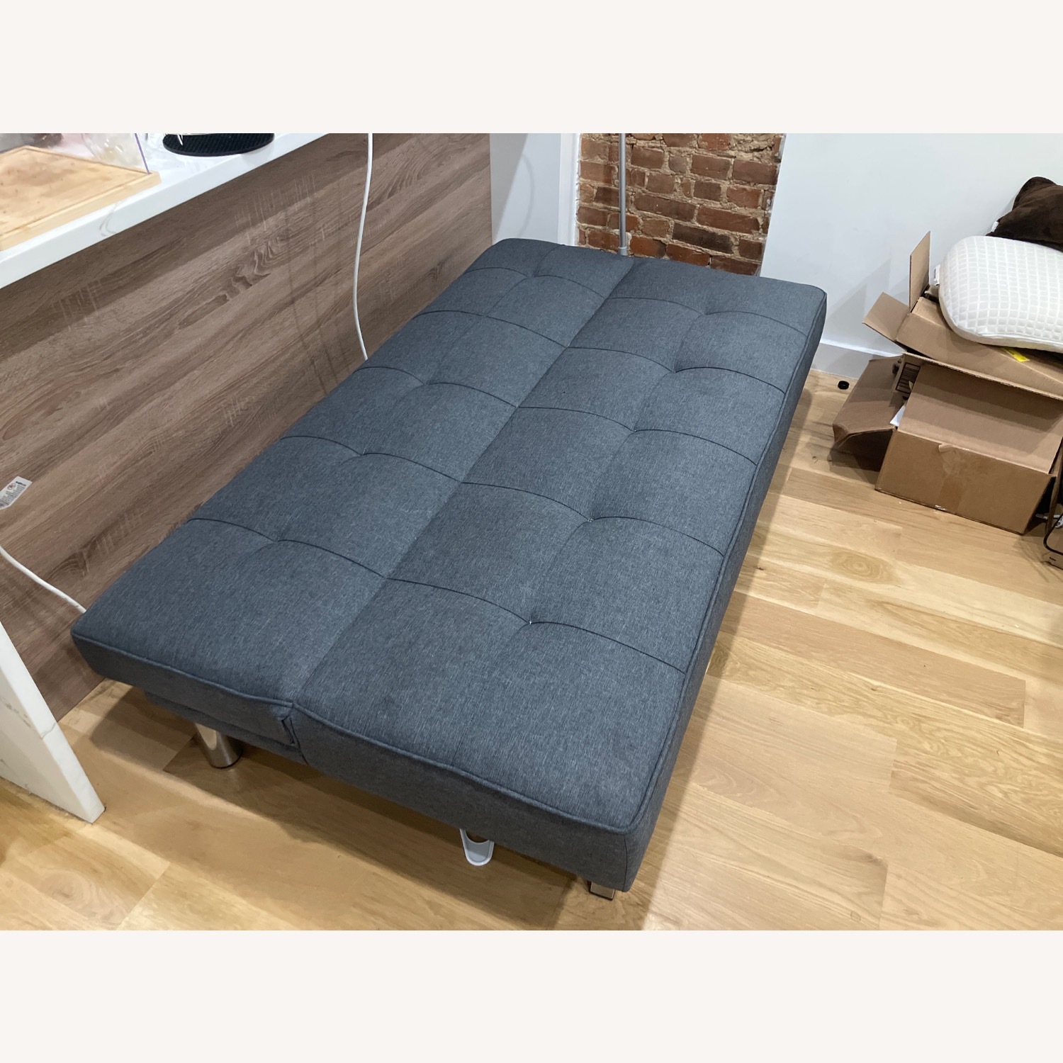 Grey Futon - image-5