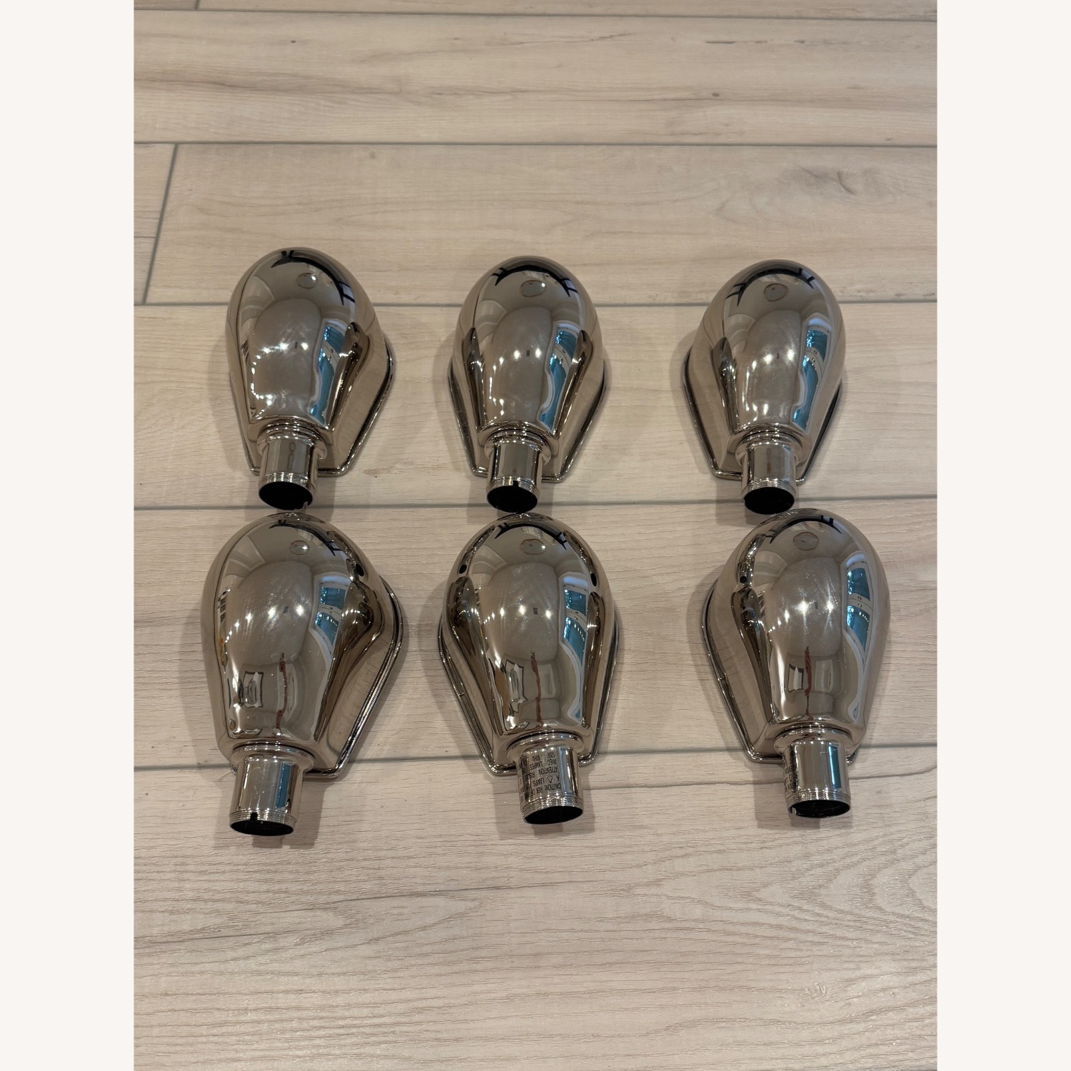 Ralp Lauren '67 Triple-Arm Nickel Chandelier - image-13