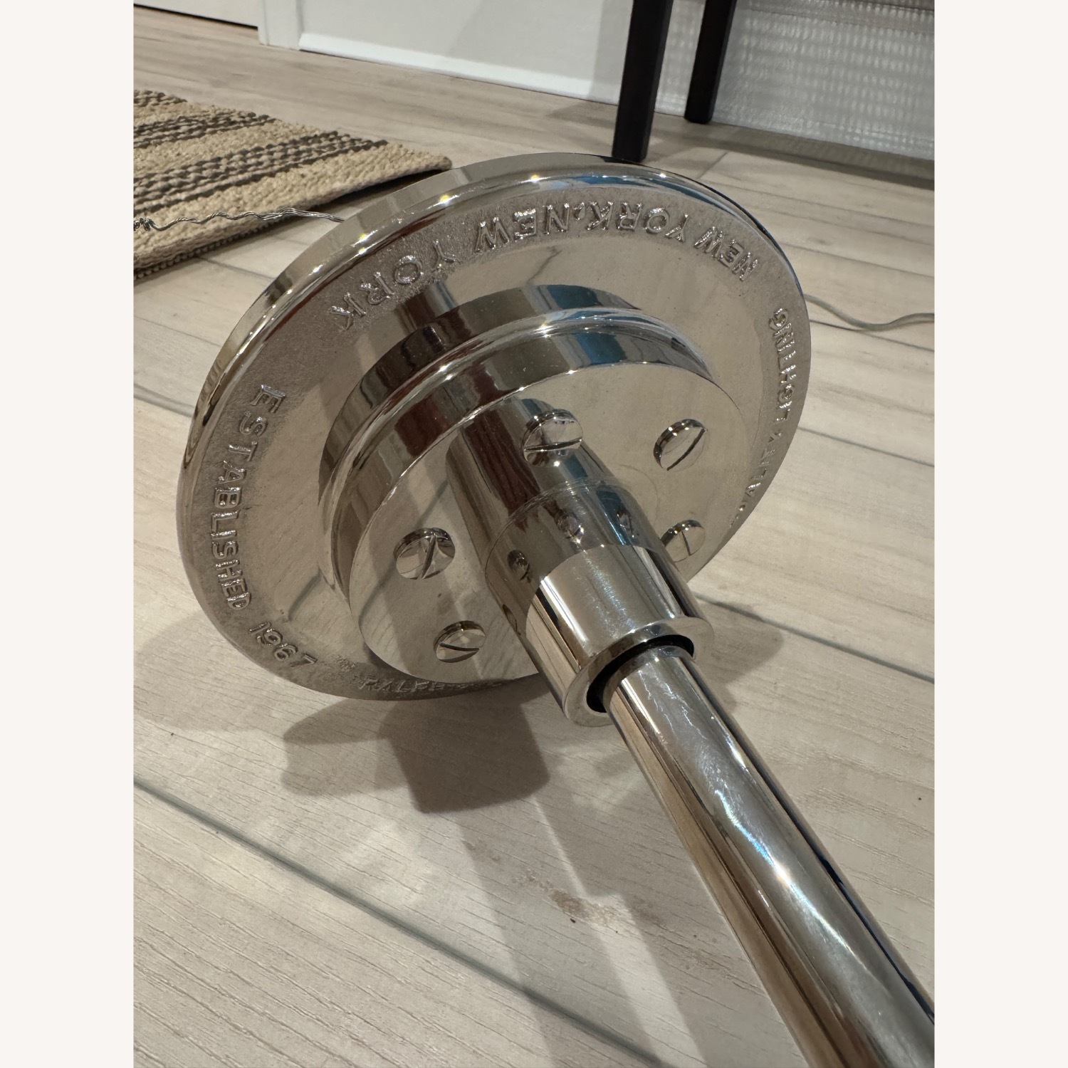 Ralp Lauren '67 Triple-Arm Nickel Chandelier - image-10