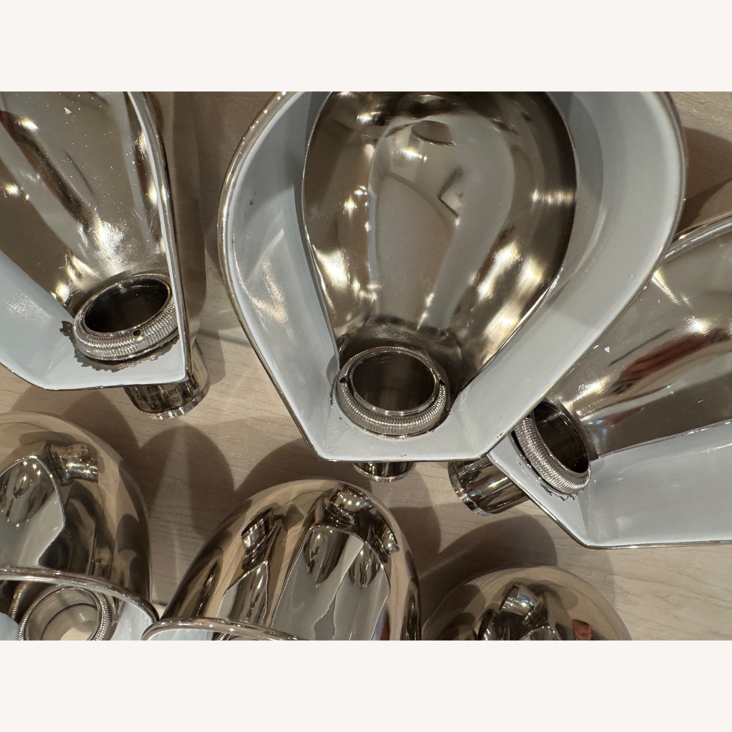 Ralp Lauren '67 Triple-Arm Nickel Chandelier - image-3