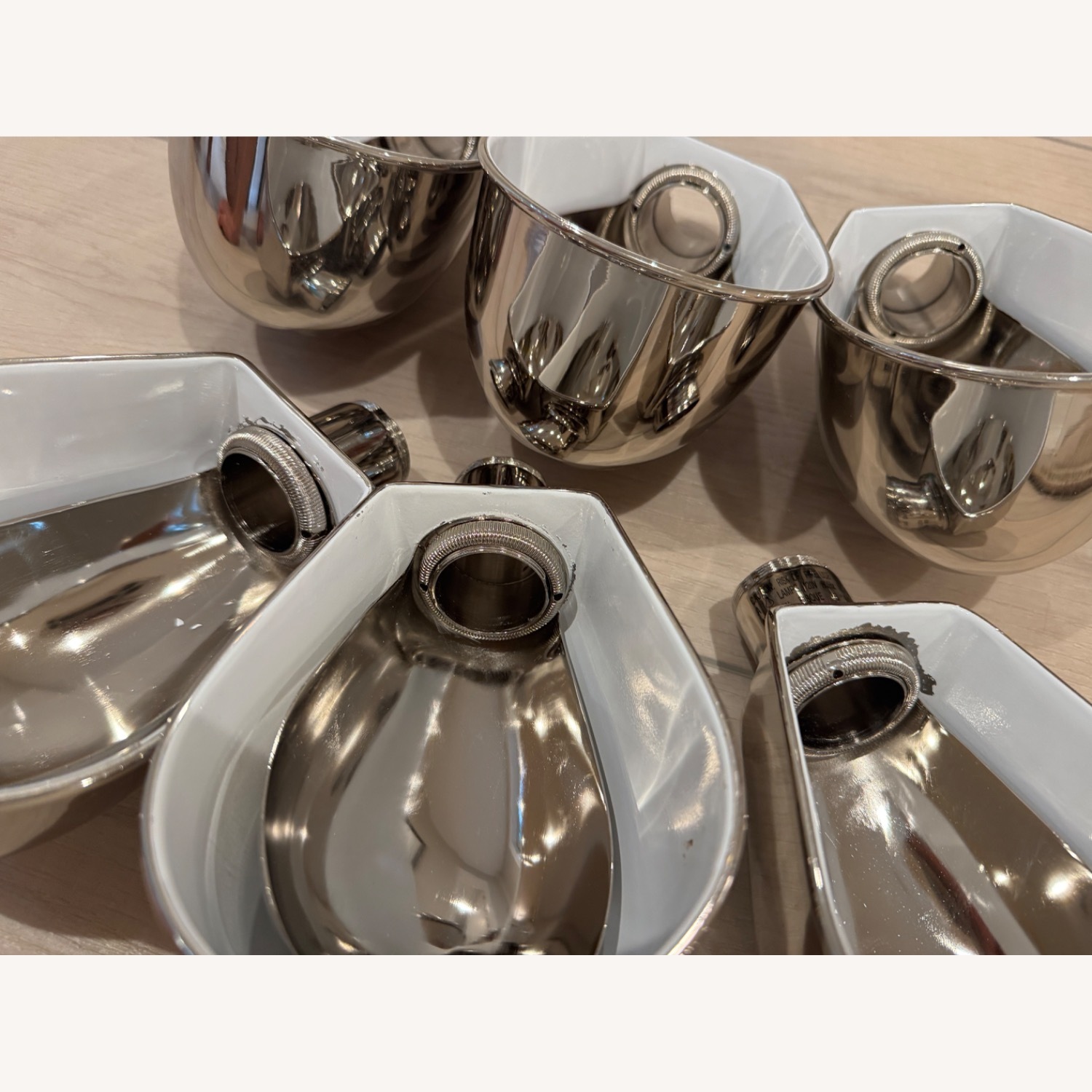 Ralp Lauren '67 Triple-Arm Nickel Chandelier - image-2