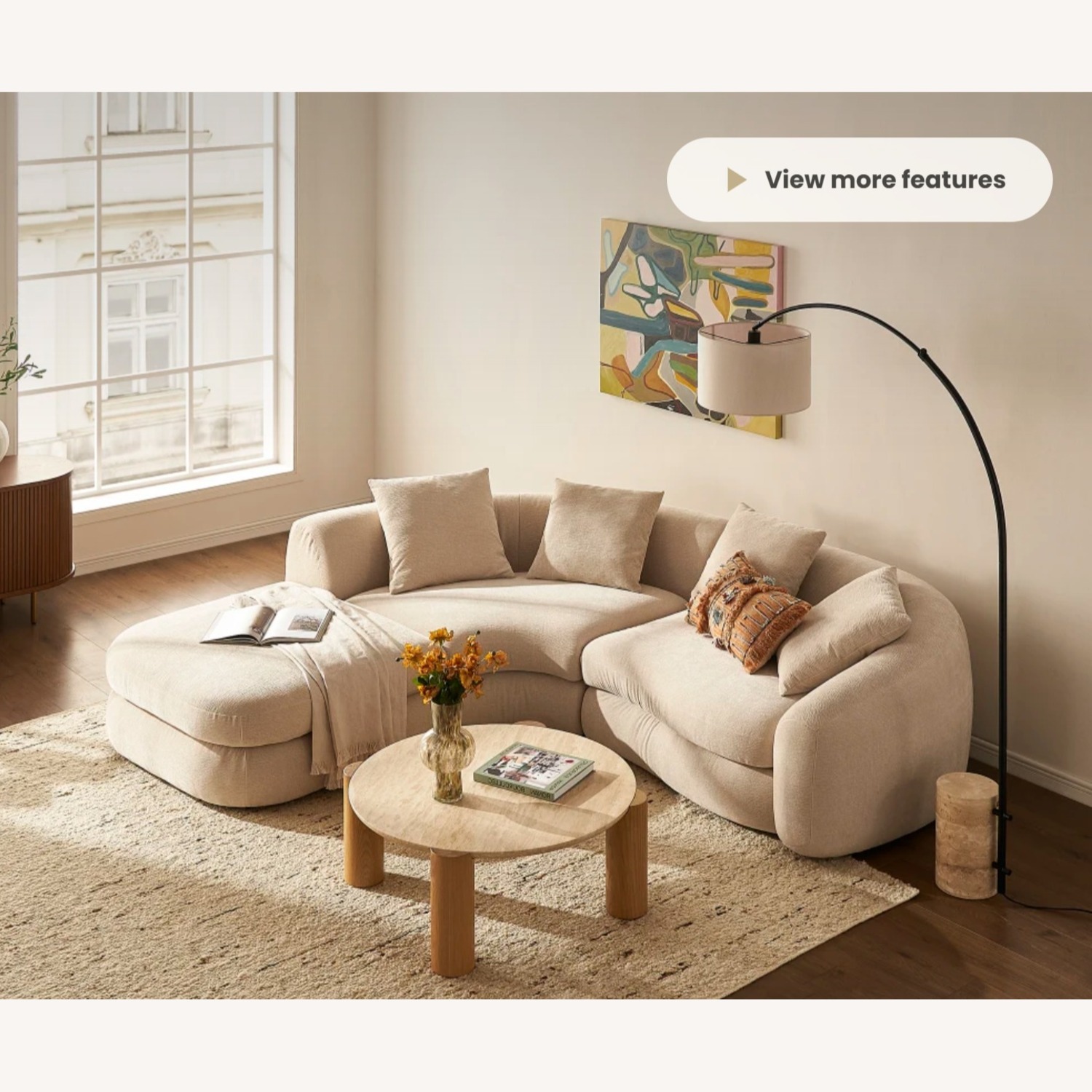 Castlery Fable Sectional Sofa Single Arm - image-4