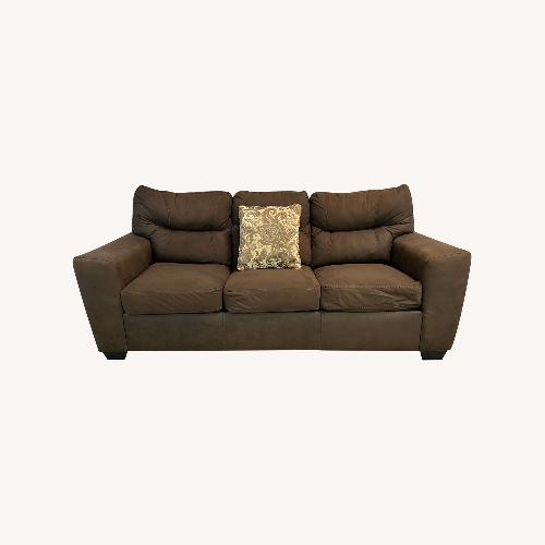 Used Ashley Furniture Navi Sofa - Chestnut for sale on AptDeco