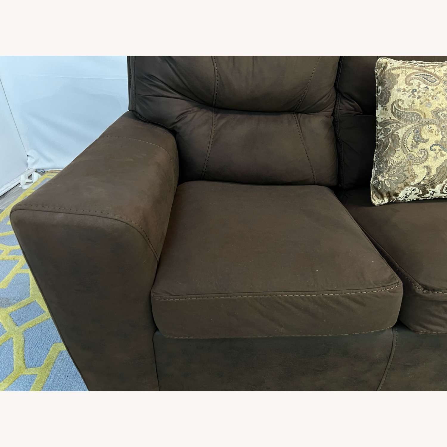 Ashley Furniture Navi Sofa - Chestnut - image-4