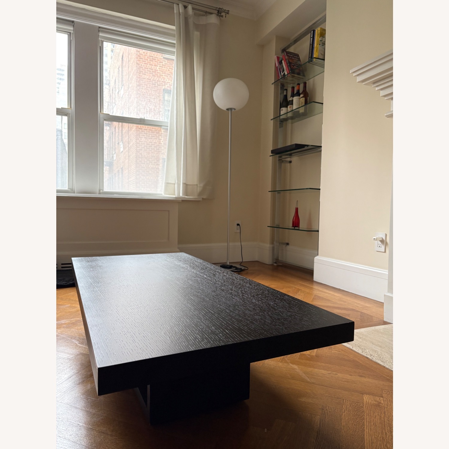 Cassina Coffee Table Black Wood - AptDeco