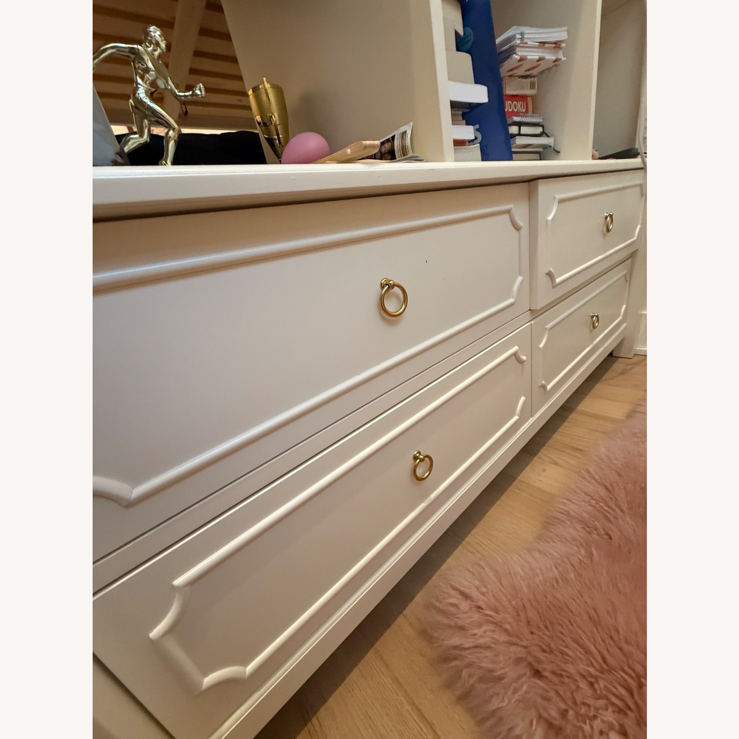 Ava Regency White Loft Bed Set - image-17