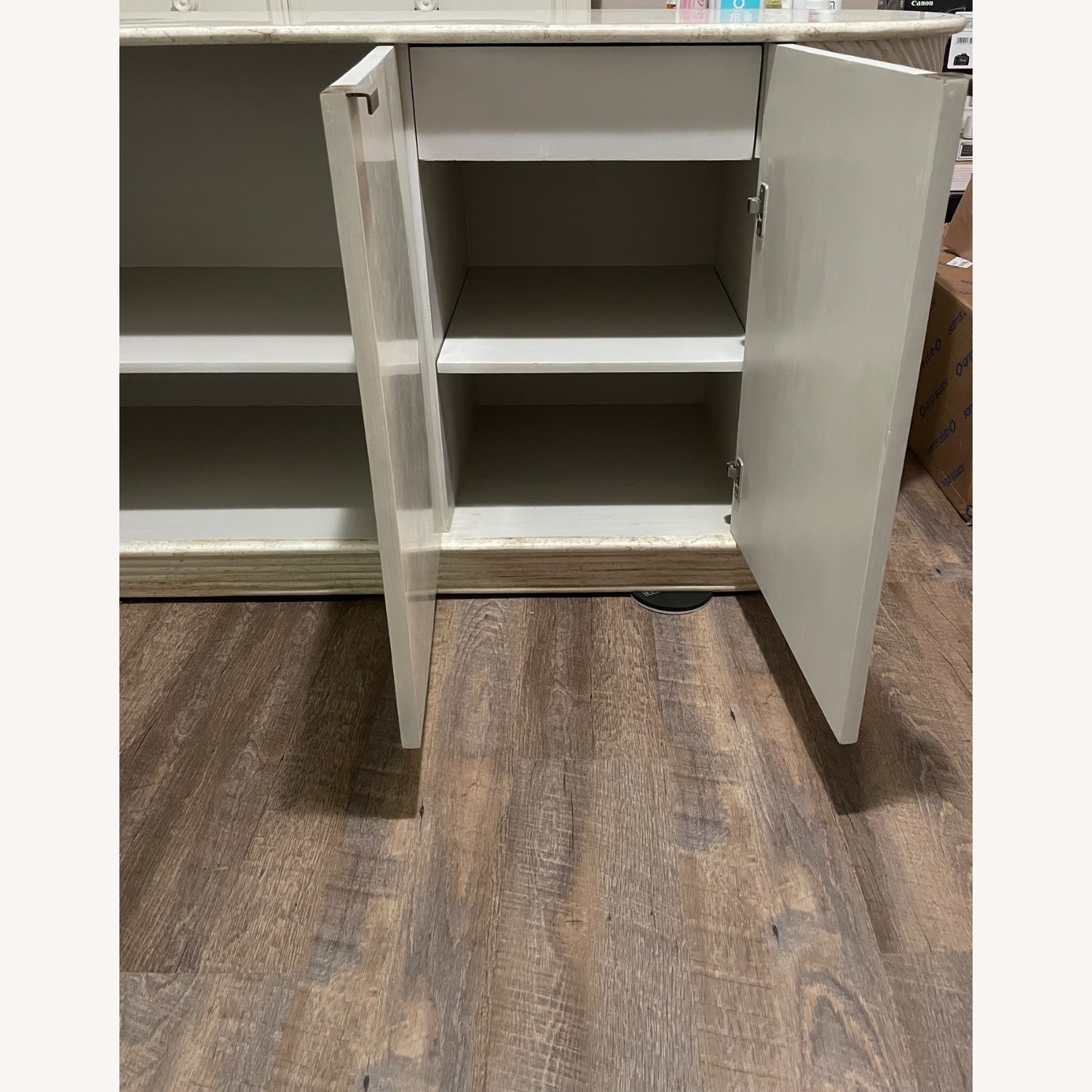 Antique Casa Bique Marble Credenza - image-7