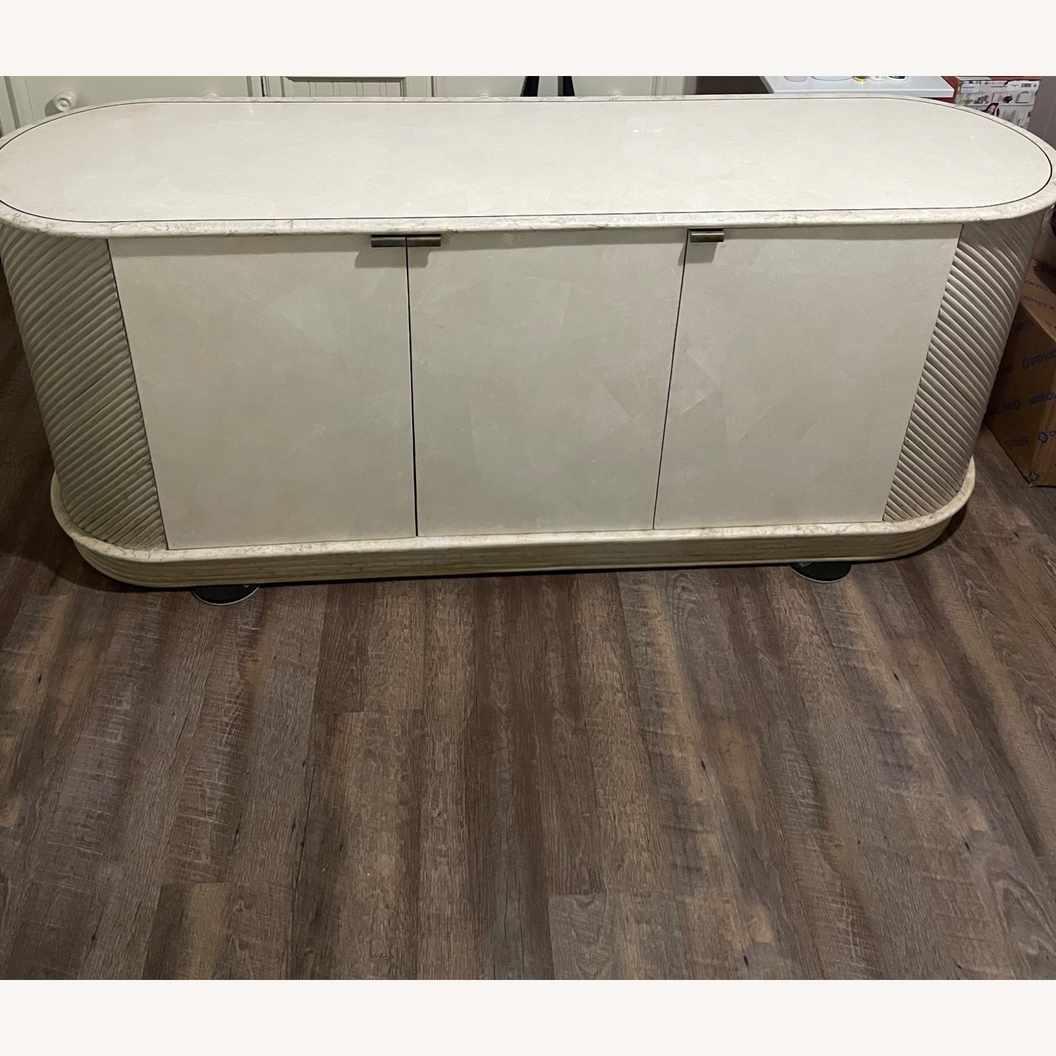 Antique Casa Bique Marble Credenza - image-1