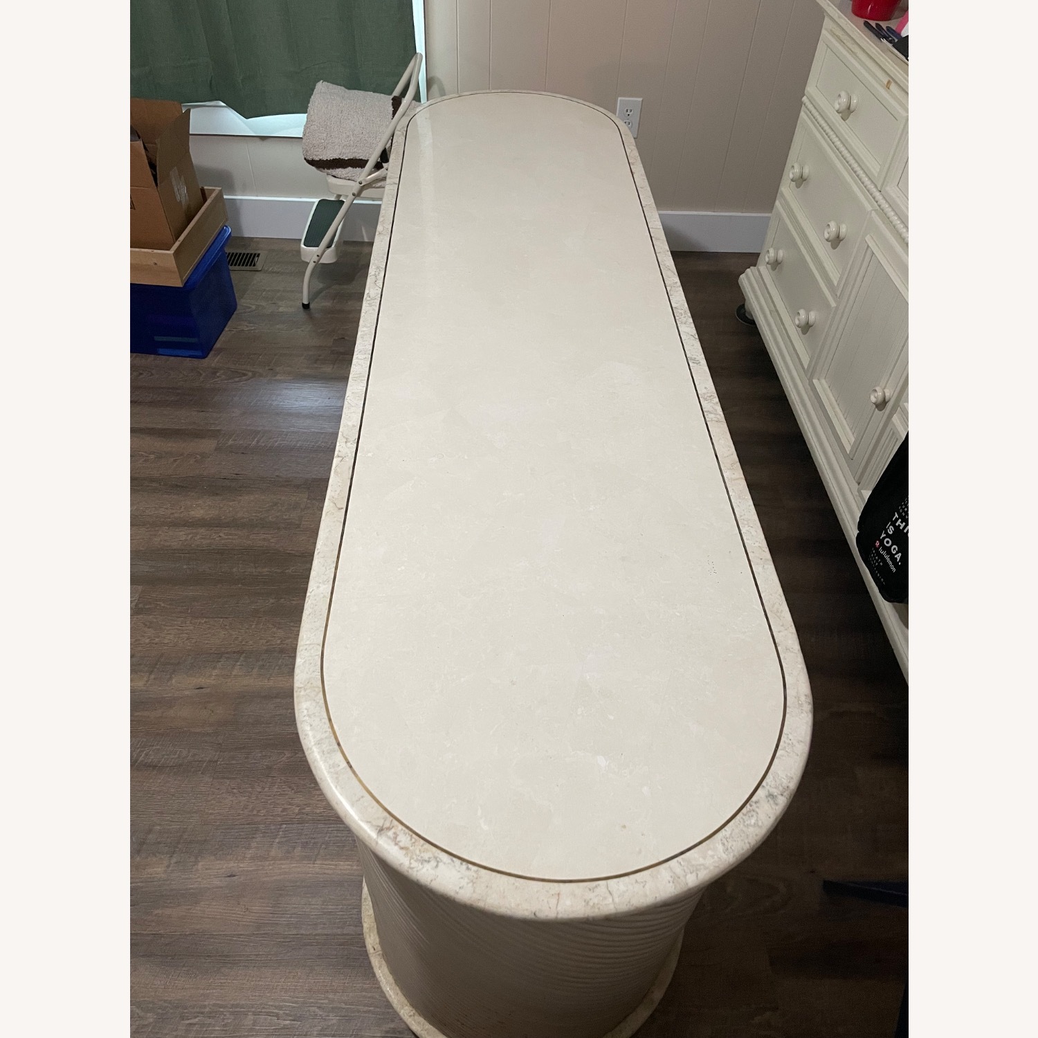 Antique Casa Bique Marble Credenza - image-5