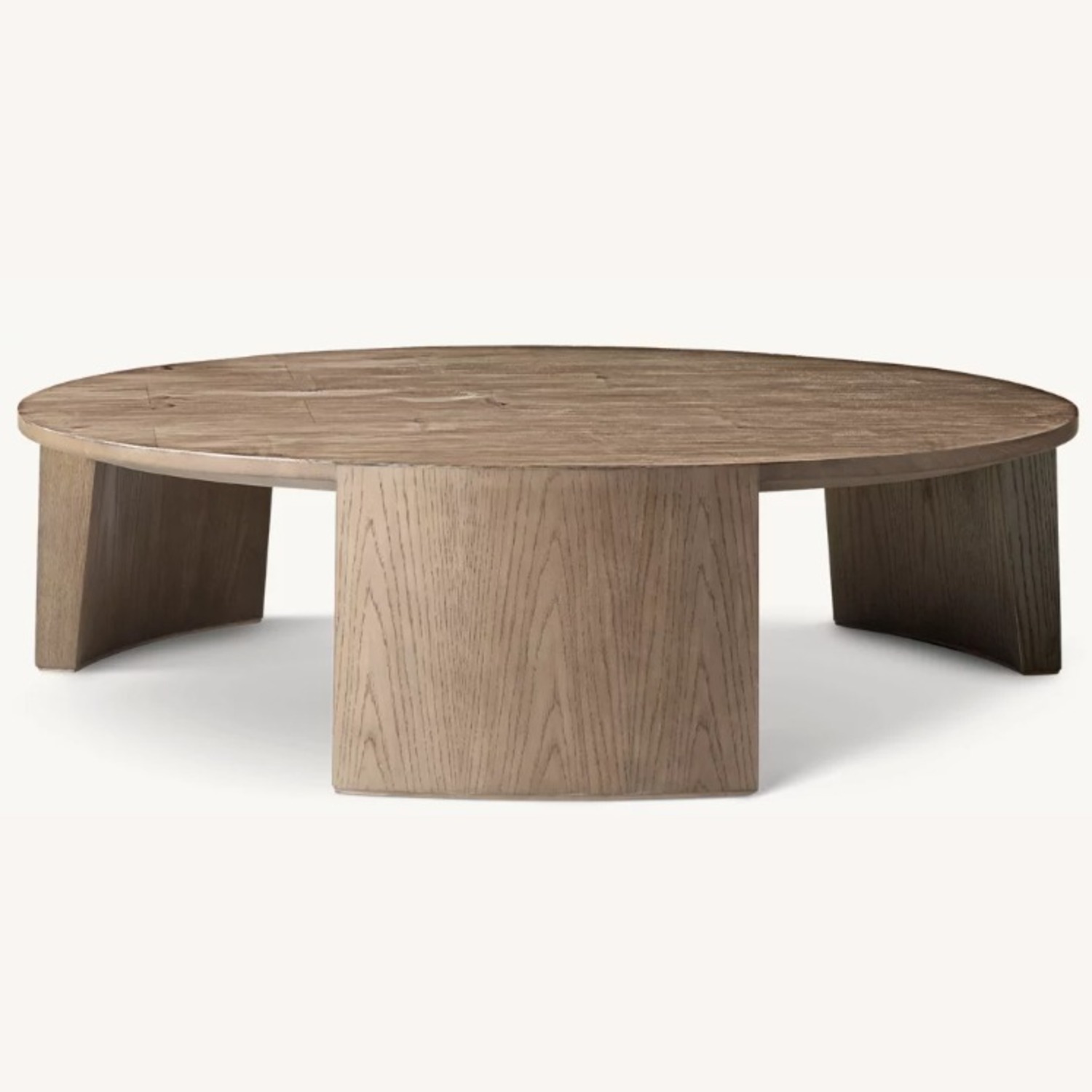 RH Wyeth Split Bamboo Round Coffee Table - image-0