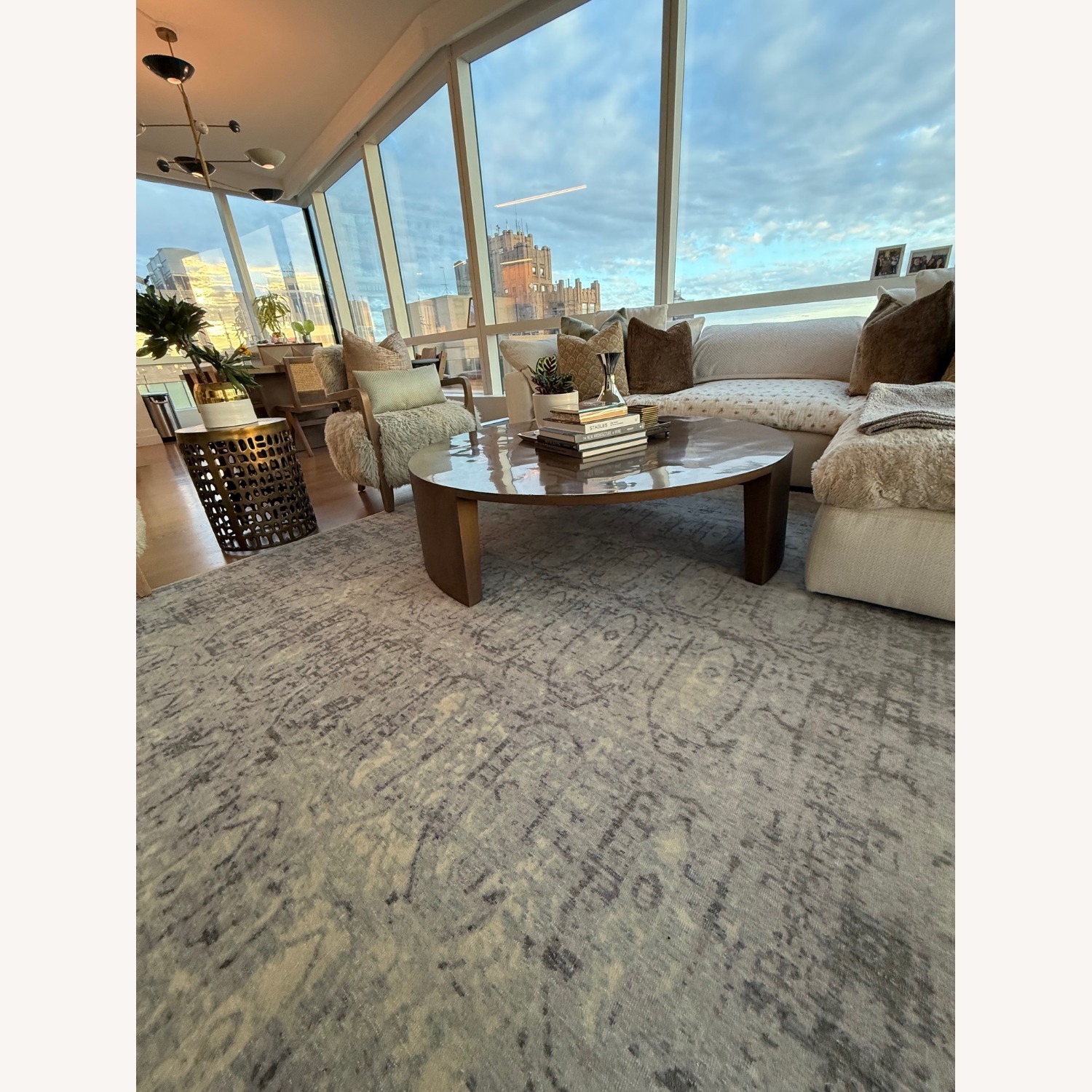 RH Wyeth Split Bamboo Round Coffee Table - image-6