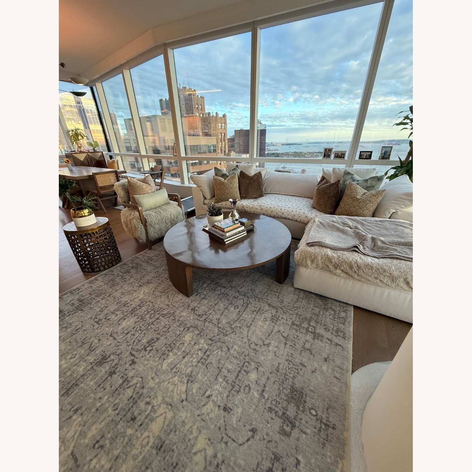 RH Wyeth Split Bamboo Round Coffee Table - image-5