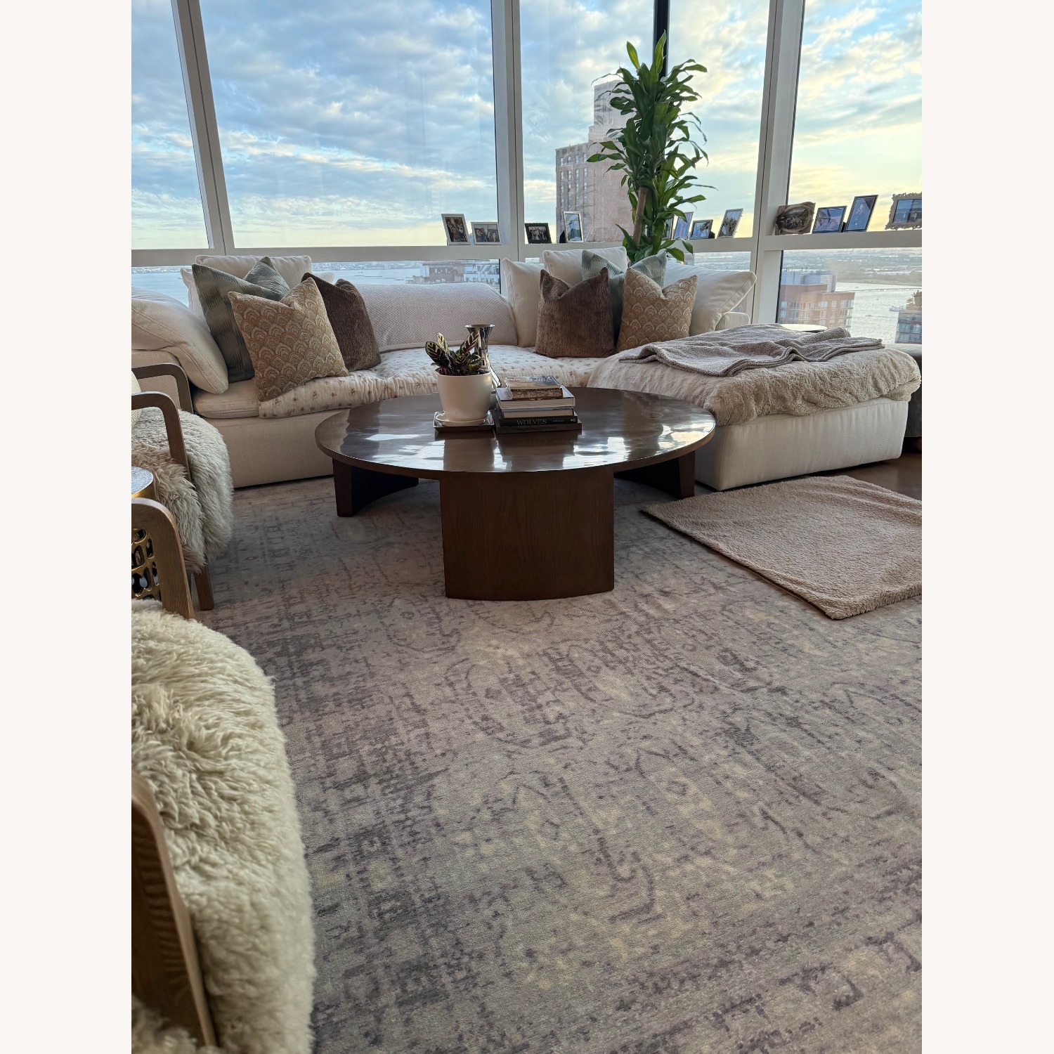 RH Wyeth Split Bamboo Round Coffee Table - image-2