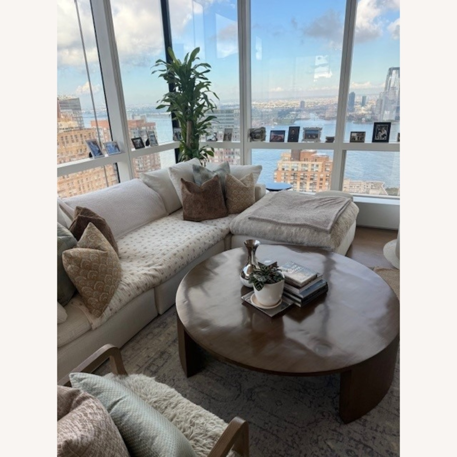 RH Wyeth Split Bamboo Round Coffee Table - image-11