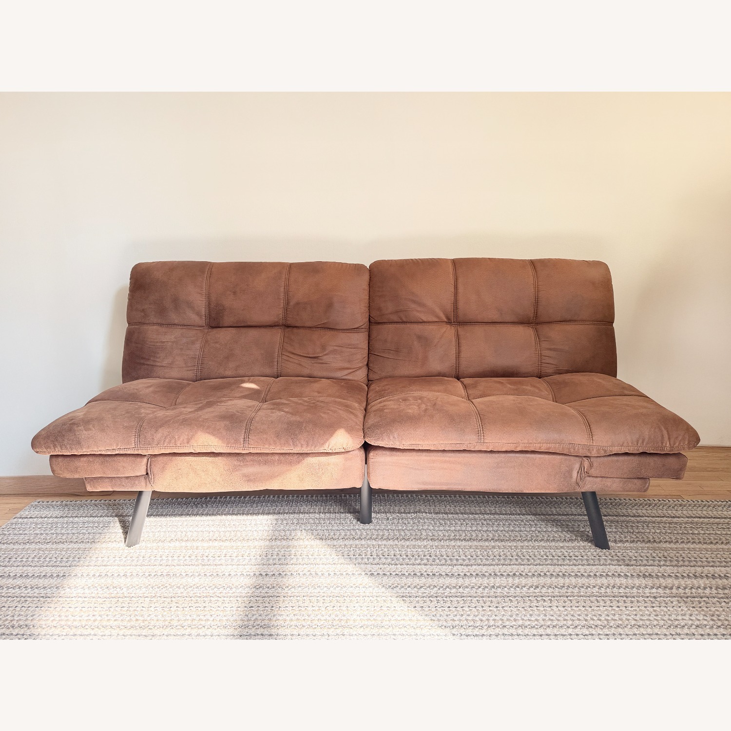 Opoiar Futon Sofa Bed,Lounge Memory Foam Sleeper Couch - image-2