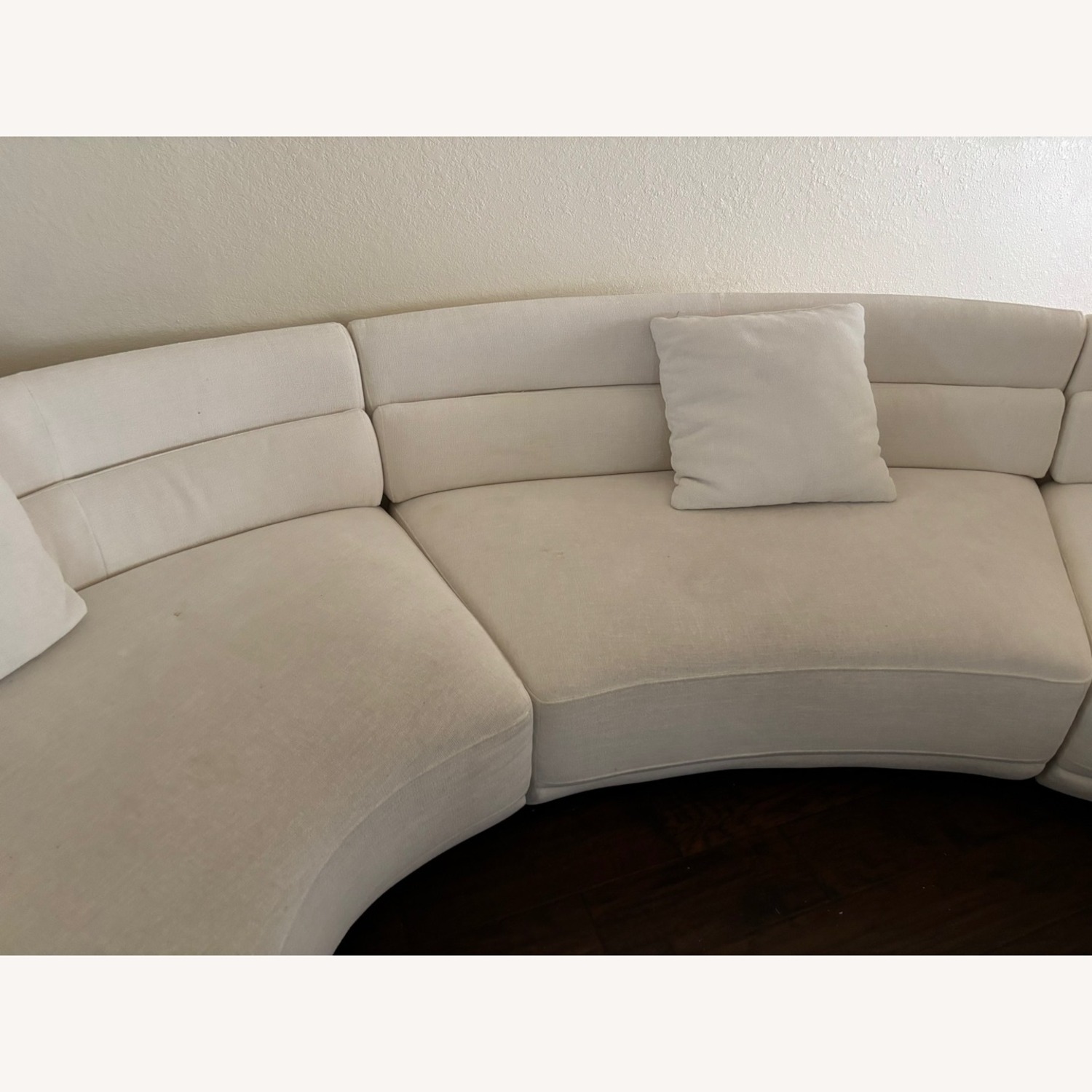Formosa Ivory White Fabric, Sectional  - image-5