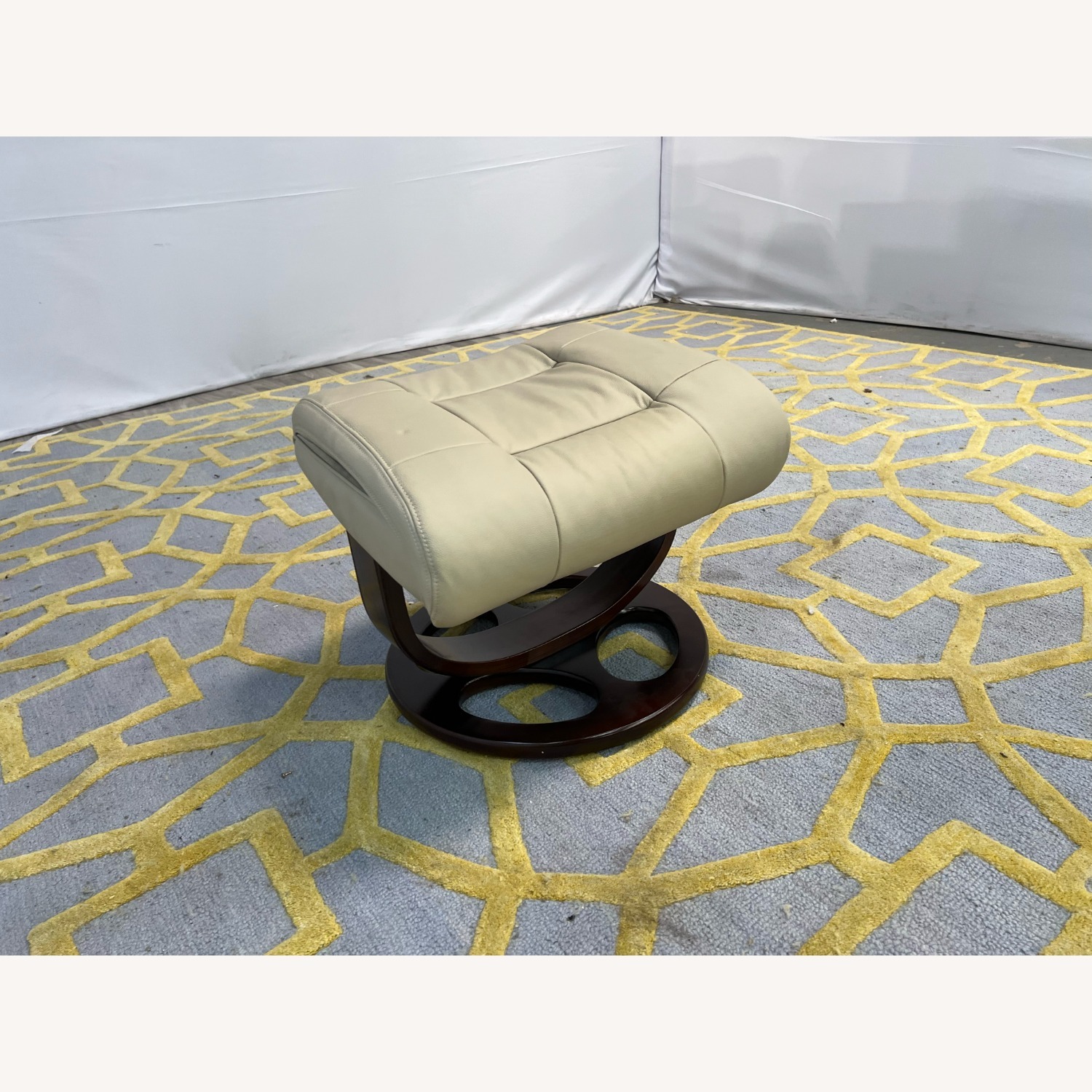 Cambel Upholstered Ottoman - image-3
