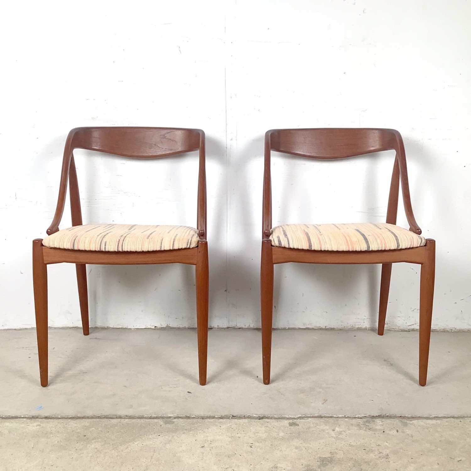 Scandinavian Modern Teak Dining Chairs- Six - image-5