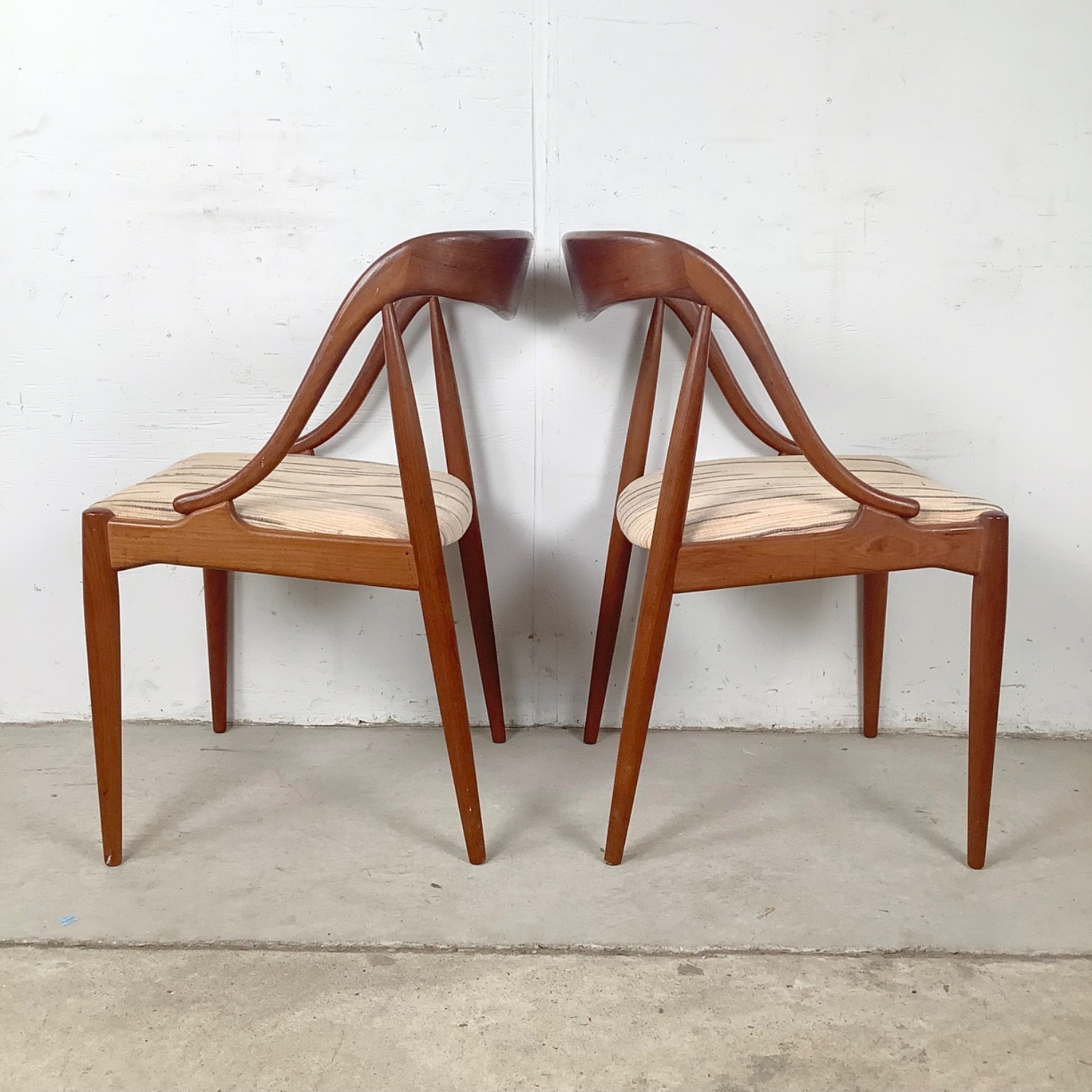 Scandinavian Modern Teak Dining Chairs- Six - image-10