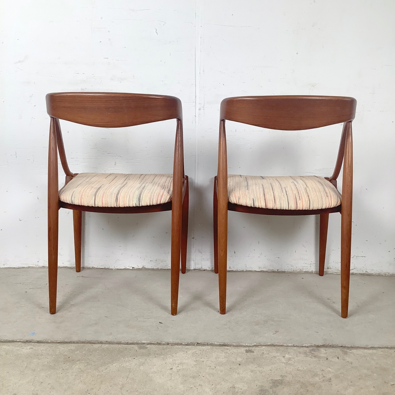 Scandinavian Modern Teak Dining Chairs- Six - image-11