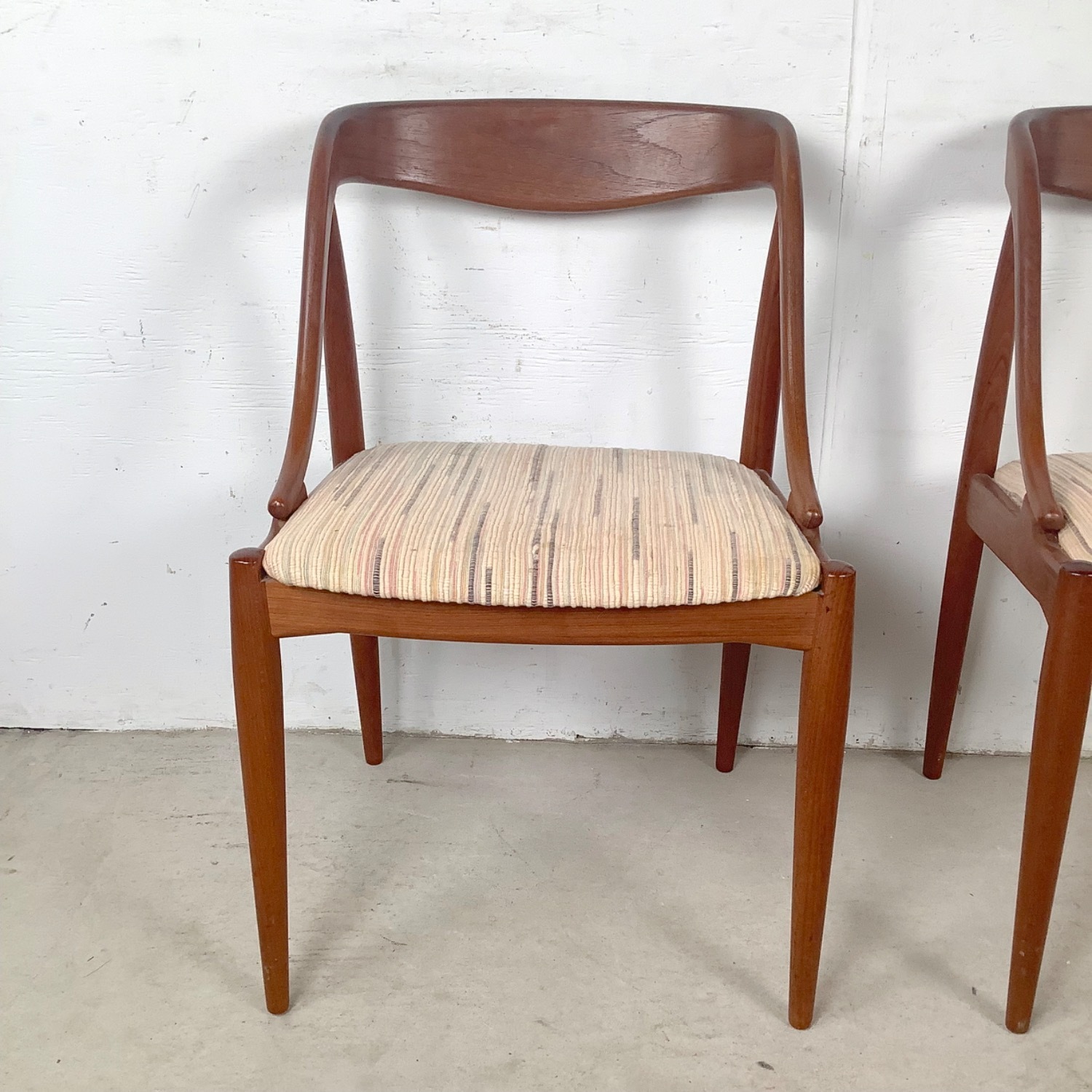 Scandinavian Modern Teak Dining Chairs- Six - image-19
