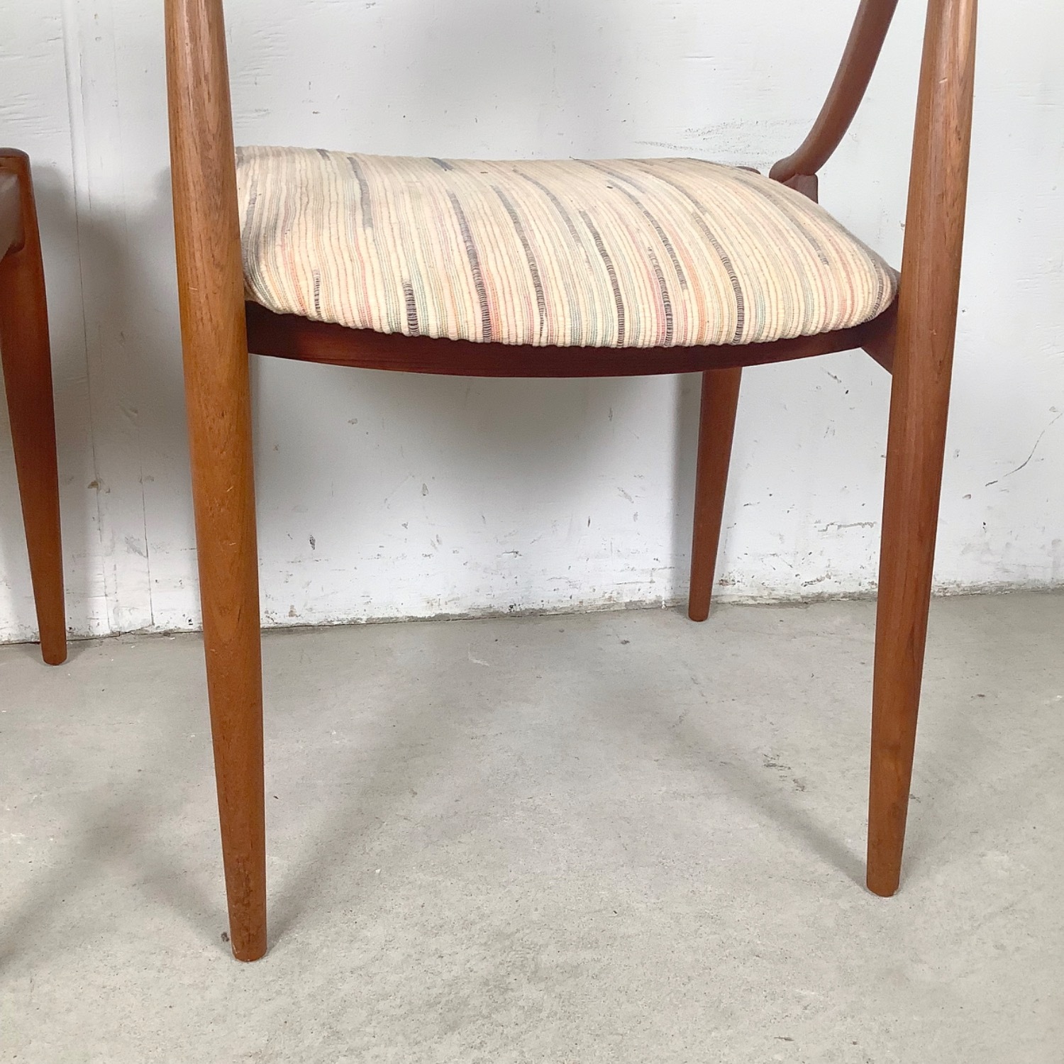 Scandinavian Modern Teak Dining Chairs- Six - image-15