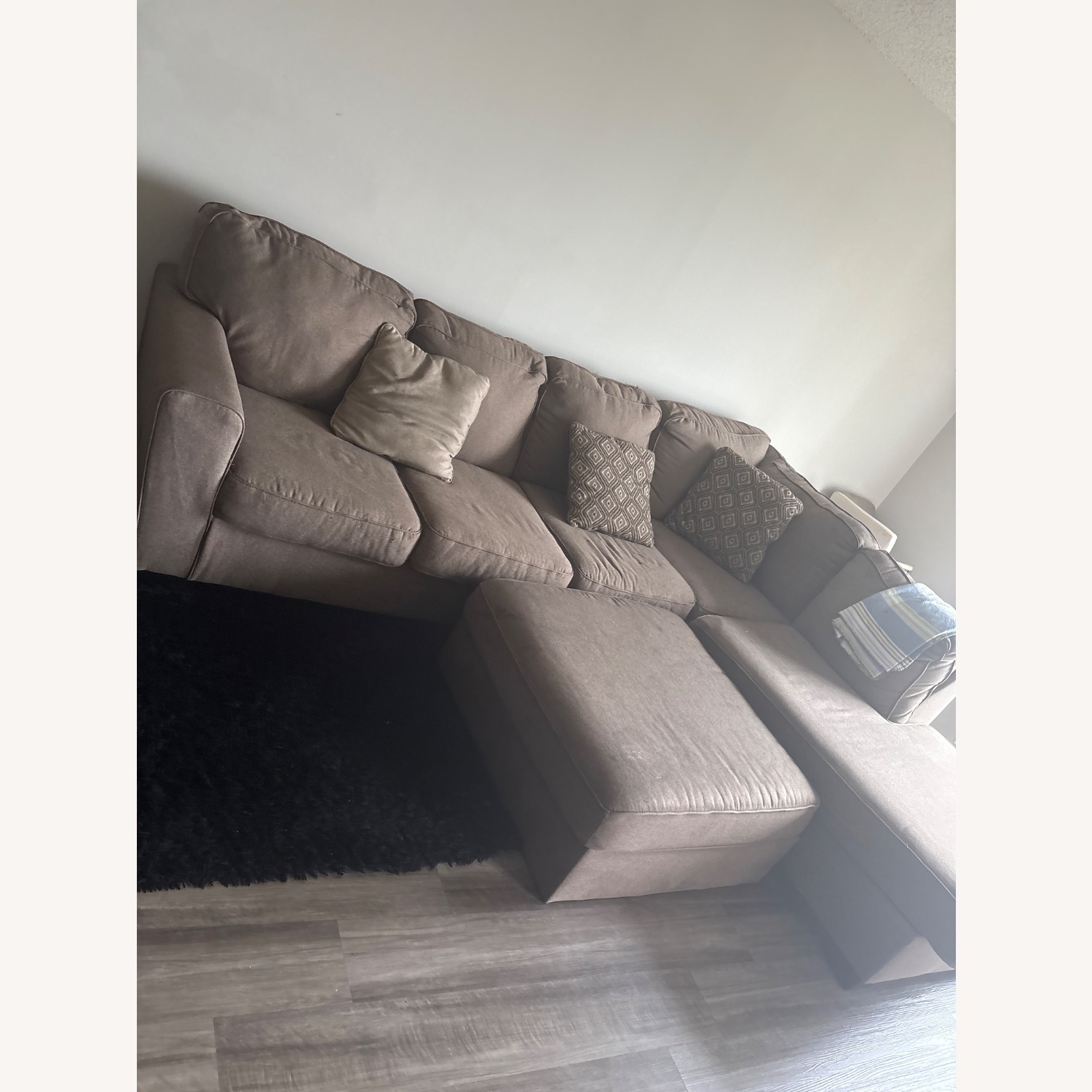 2 Piece Sectional with Ottoman - image-2