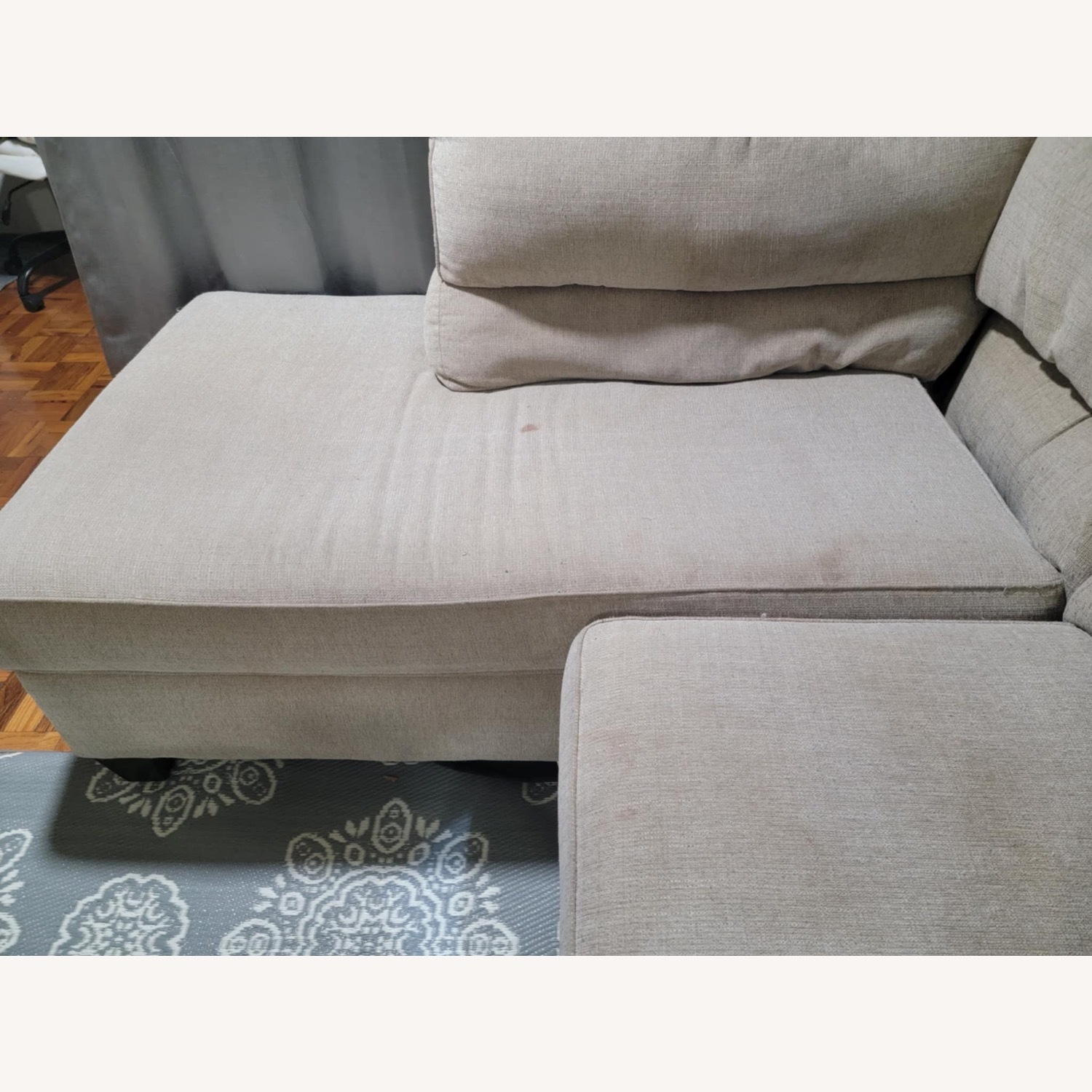 Bob Furniture Calvin Beige Sectional Sofa - image-11