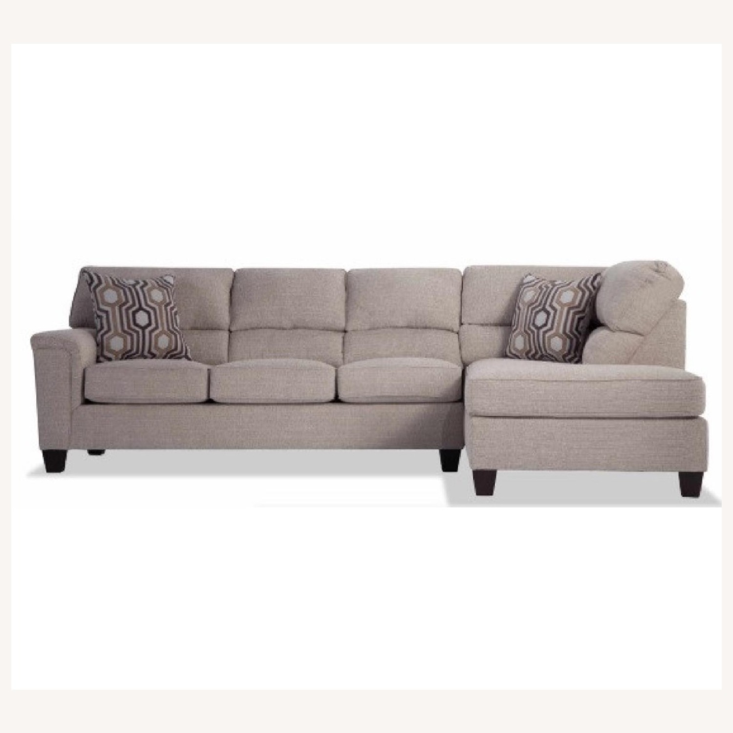 Bob Furniture Calvin Beige Sectional Sofa - image-1
