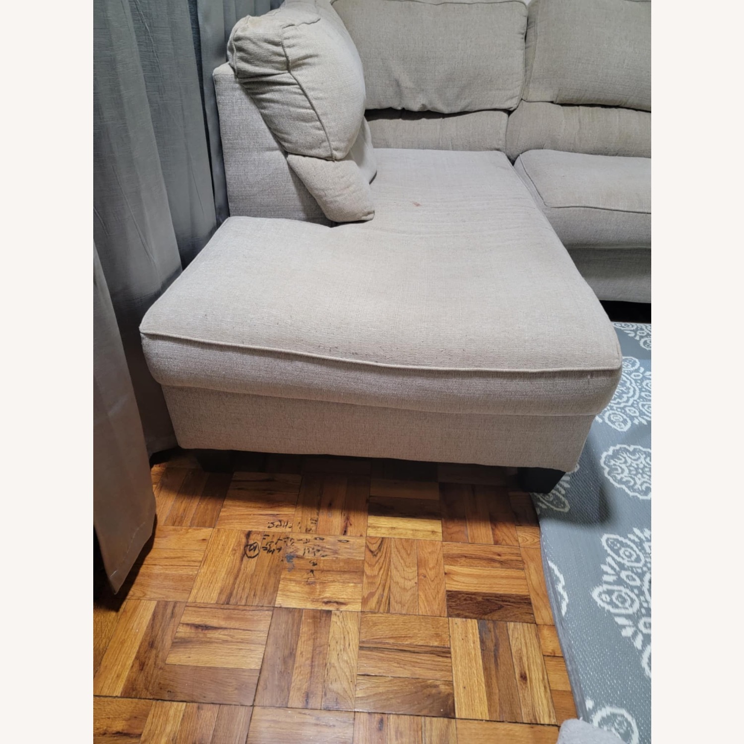 Bob Furniture Calvin Beige Sectional Sofa - image-9