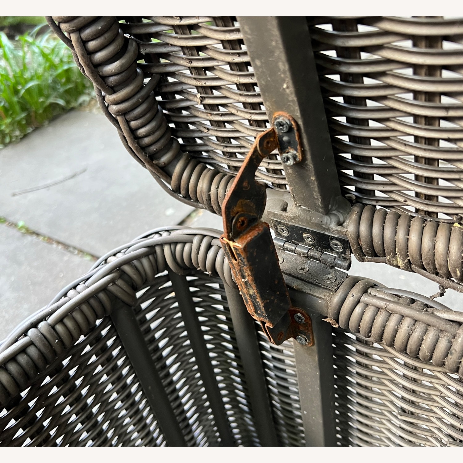 West Elm Outdoor Storage Trunk, Weathered Table - image-4
