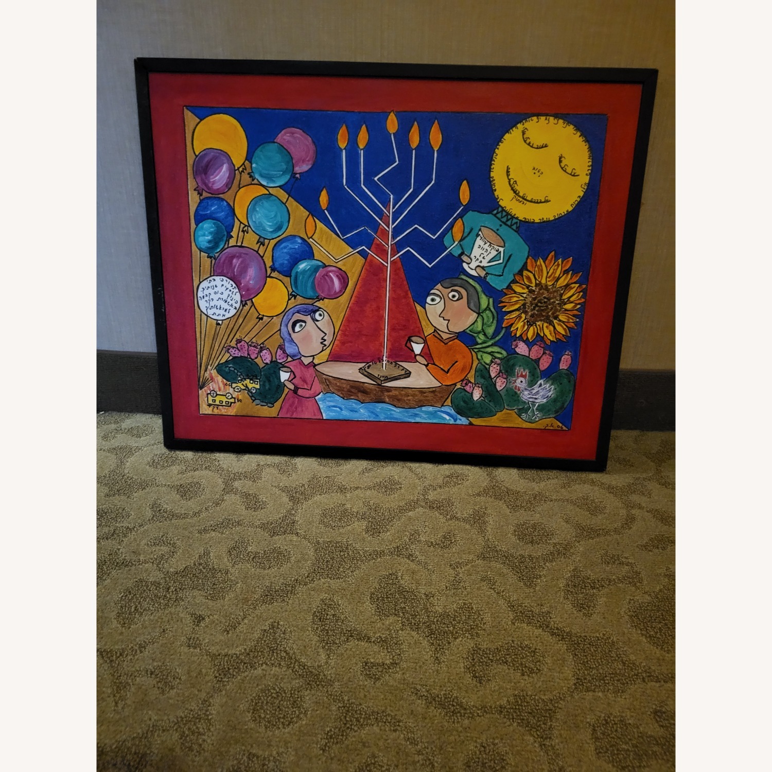 Menorah Art Painting - image-2