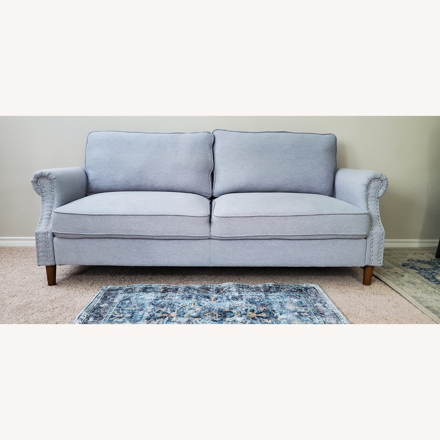 Sofa with Removable and Washable Back Cover - image-1